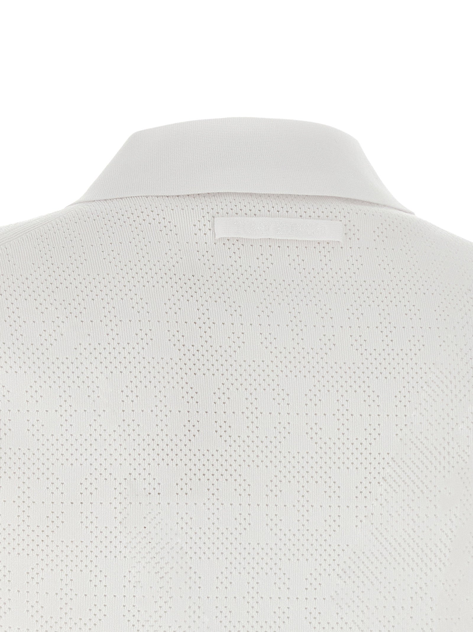 Tory Burch White Viscose Polo Shirt Tory Burch