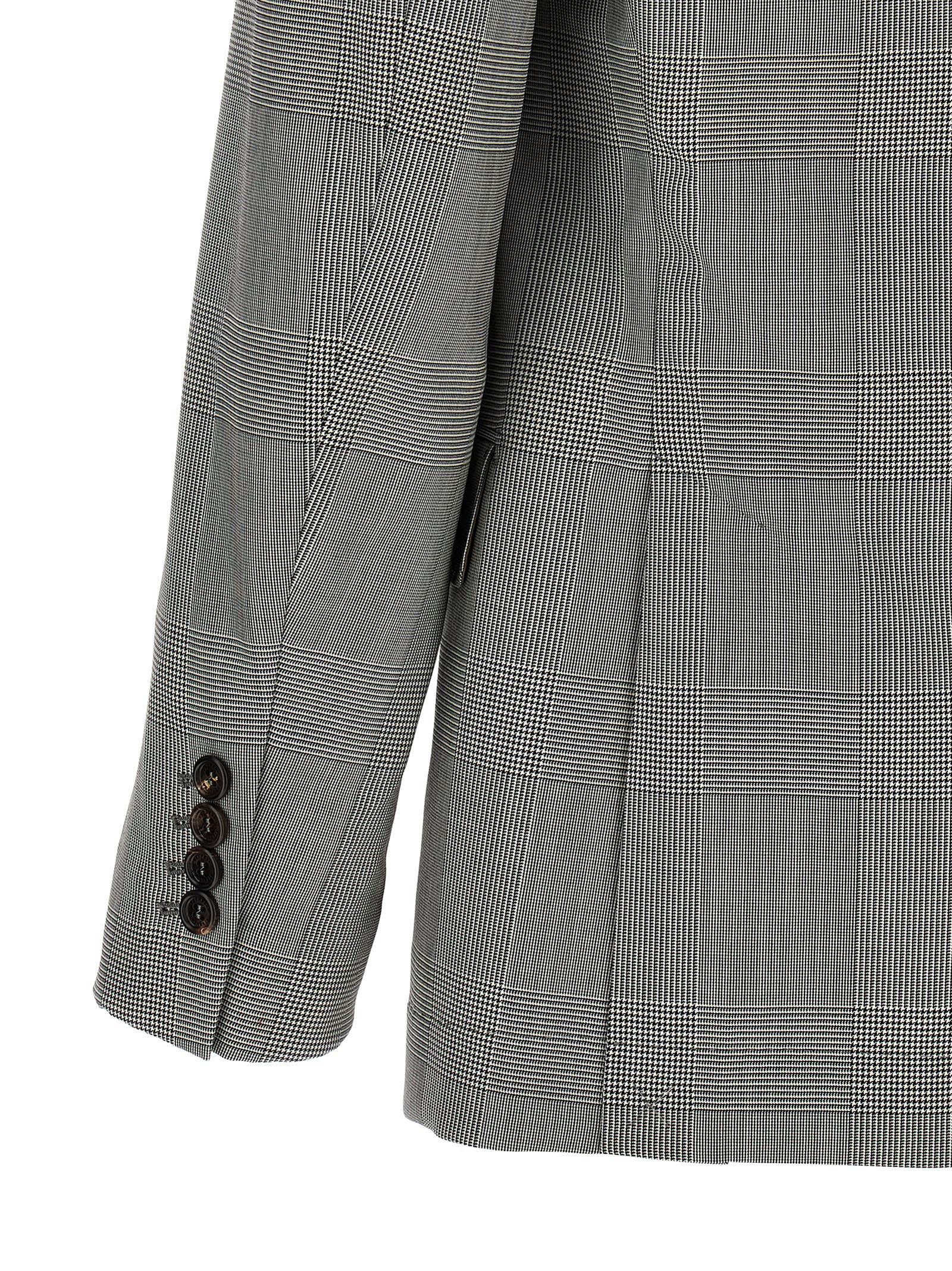 Brunello Cucinelli Gray Virgin Wool Blazer Brunello Cucinelli
