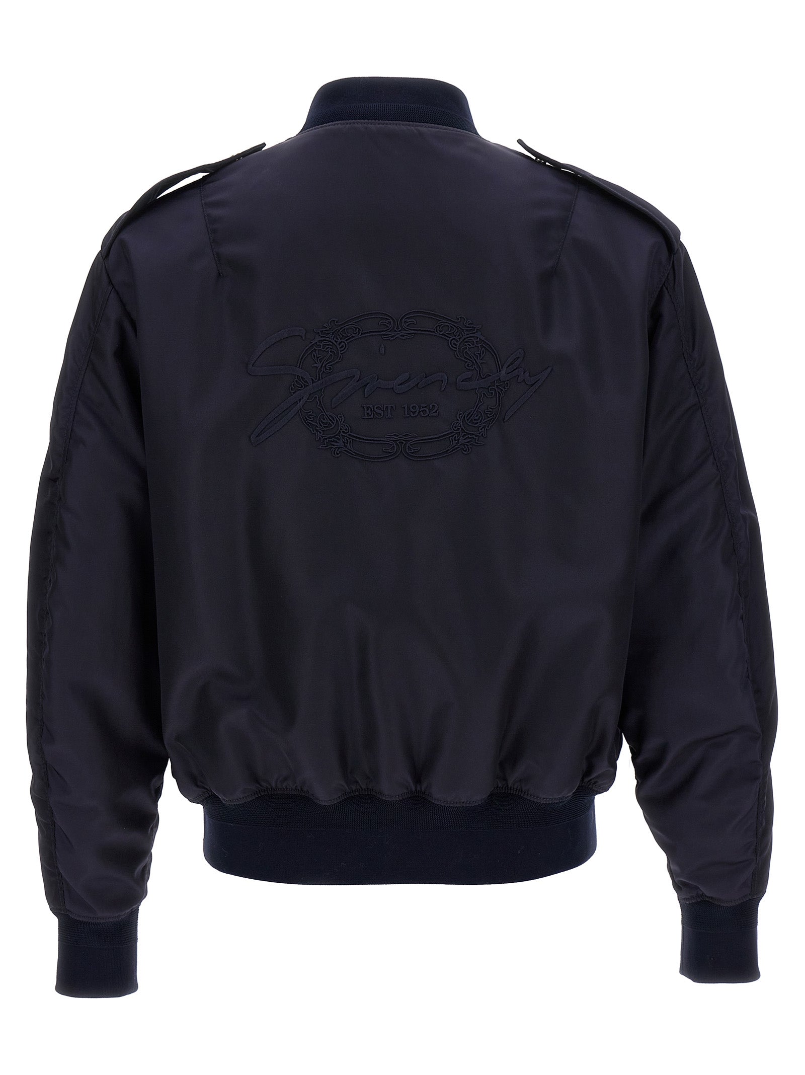 Givenchy Blue Polyamide Bomber Givenchy