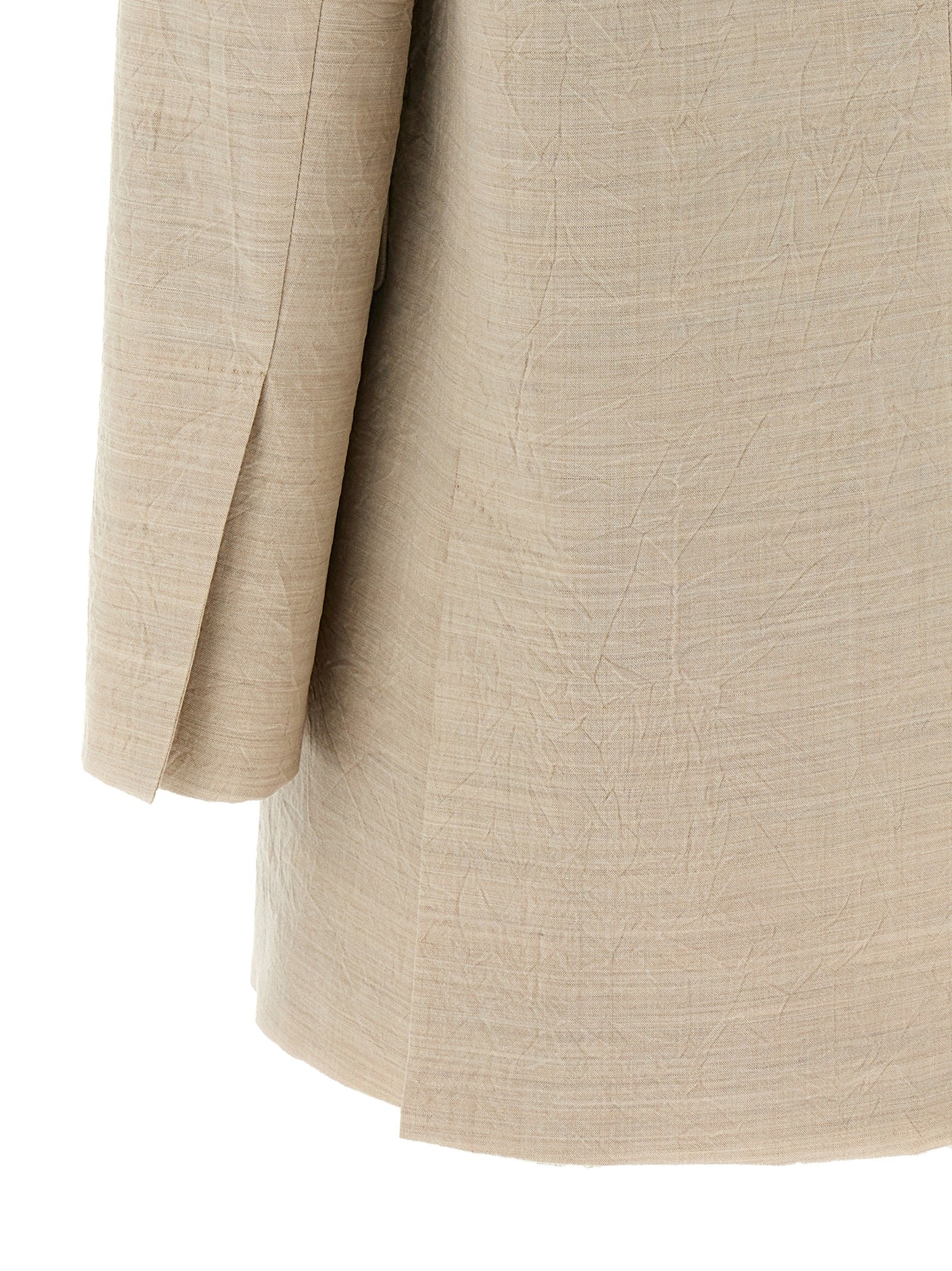 Max Mara Beige Virgin Wool Blazer Max Mara
