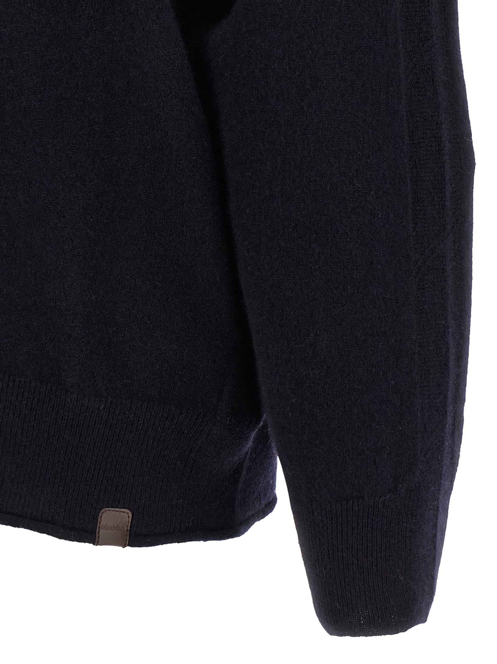 Max Mara Blue Cashmere Cardigan Max Mara