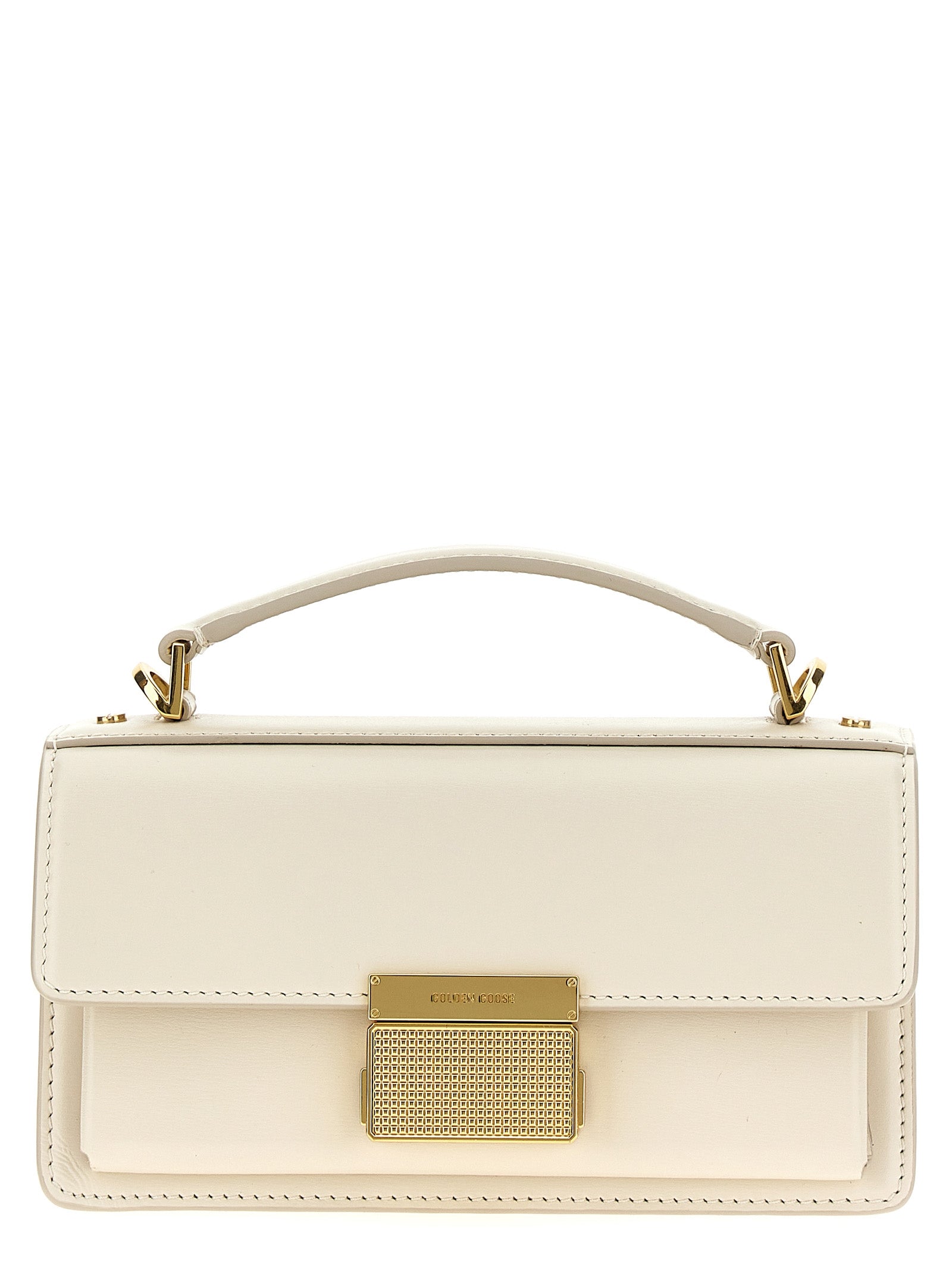 Golden Goose White Cowhide Handbag Golden Goose