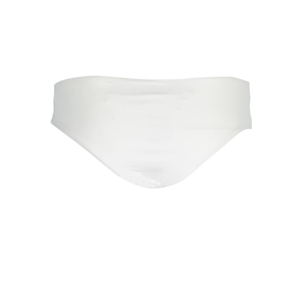 Karl Lagerfeld Bianco Poliammide Women Swim Brief Karl Lagerfeld