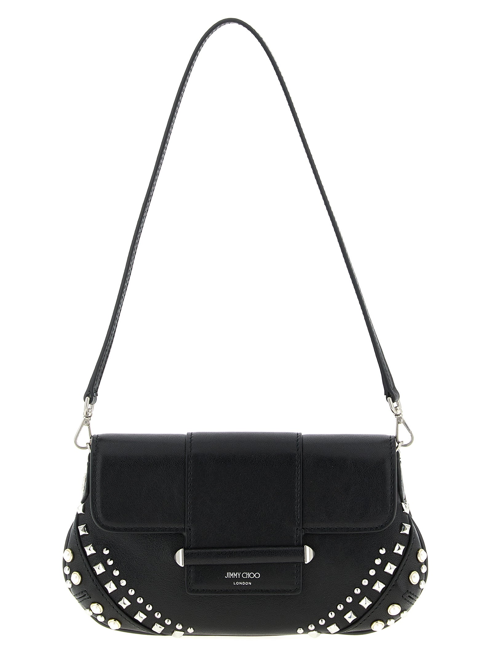 Jimmy Choo Black Lamb Leather Cardholder Jimmy Choo