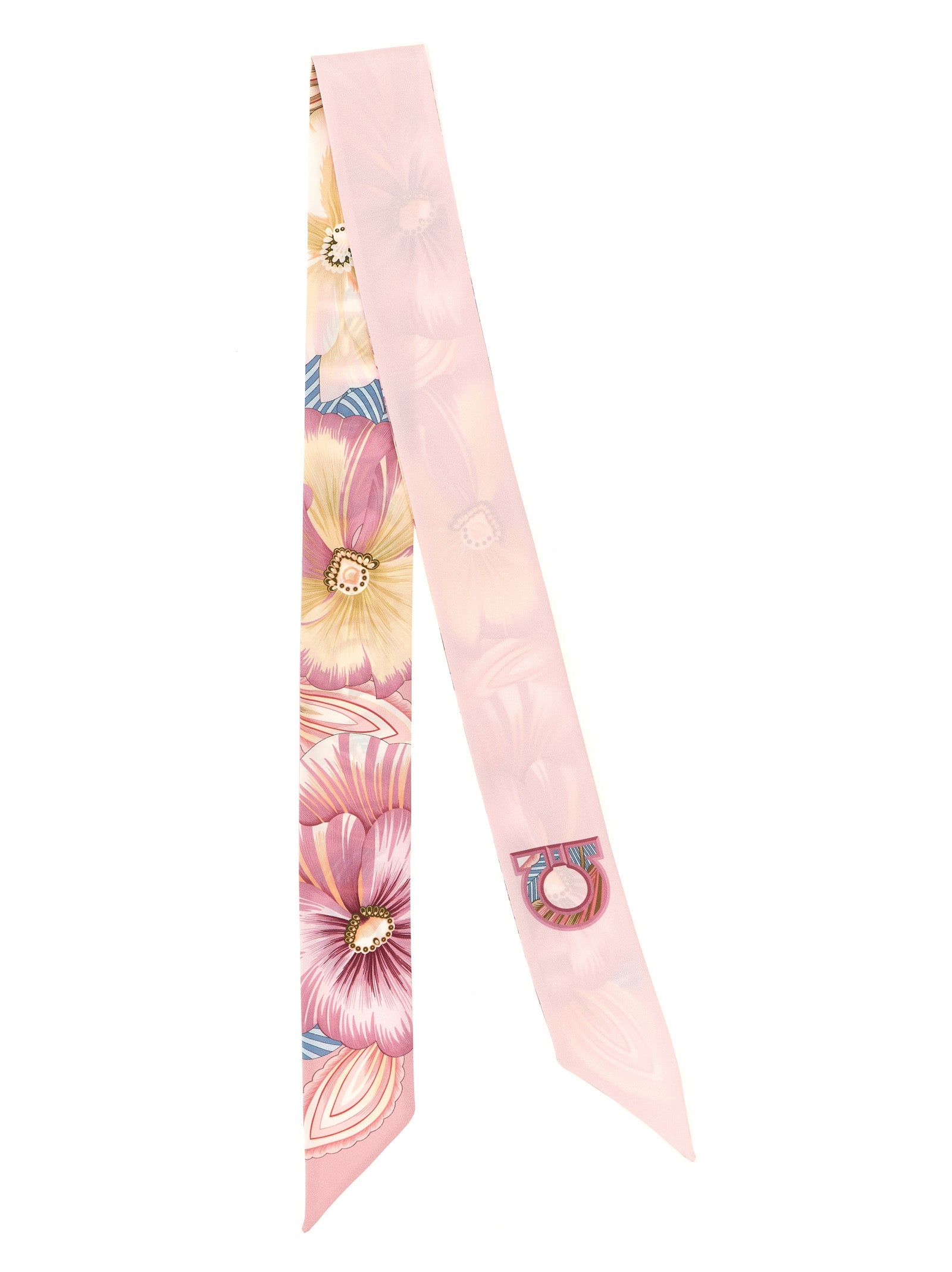 Ferragamo Multicolor Silk Foulard Ferragamo