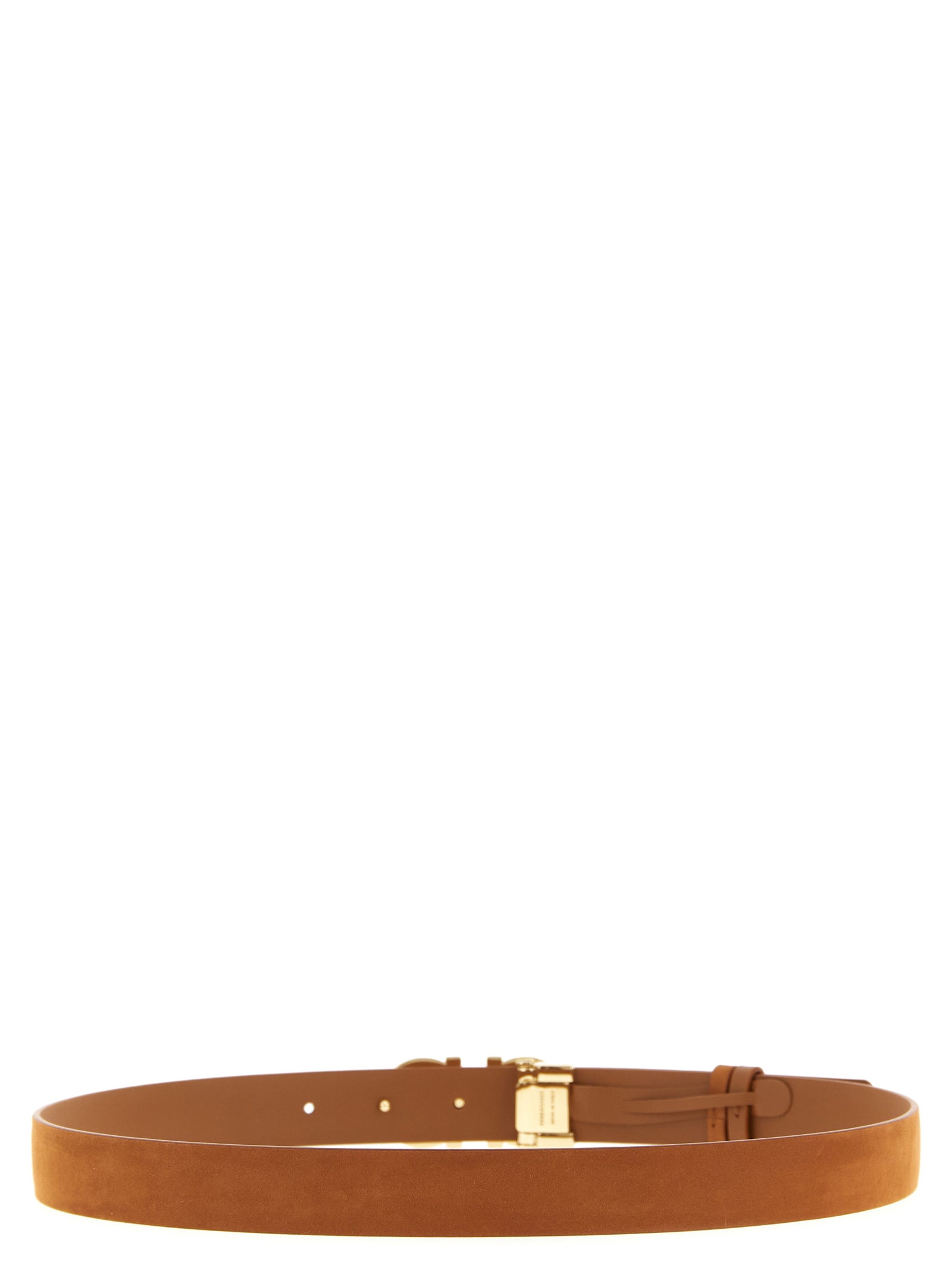 Ferragamo Brown Calfskin Regular Belt Ferragamo