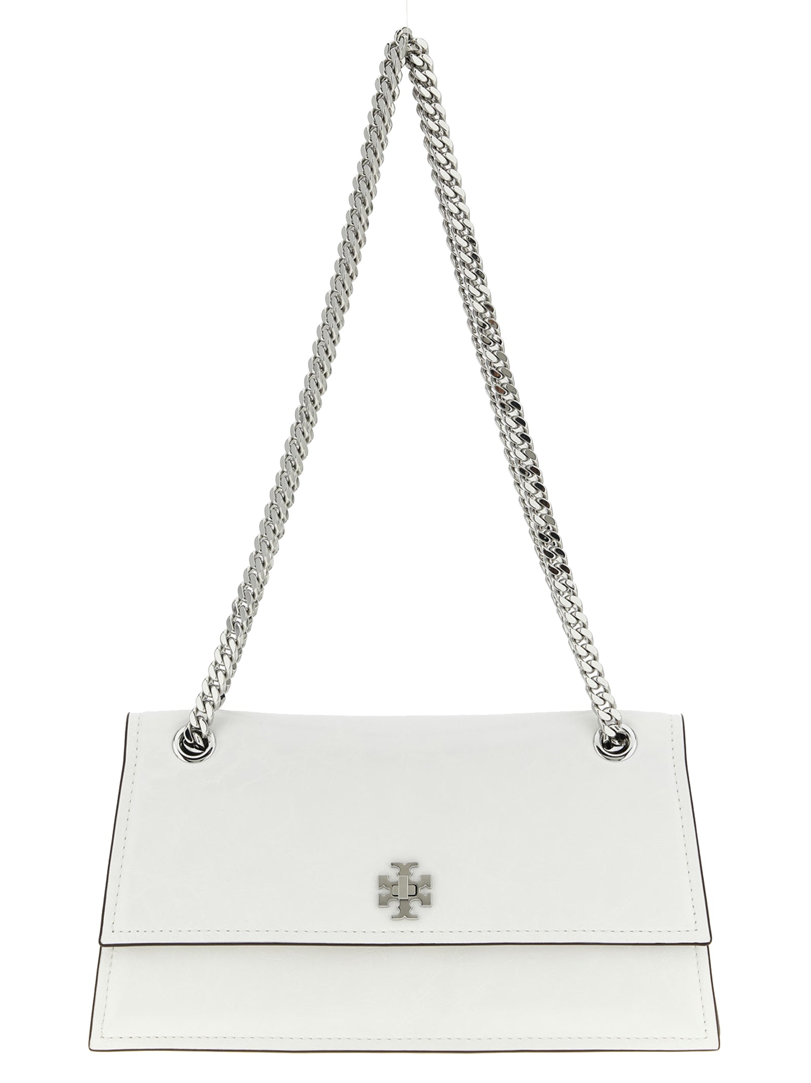 Tory Burch White Lamb Leather Shoulder Bag Tory Burch