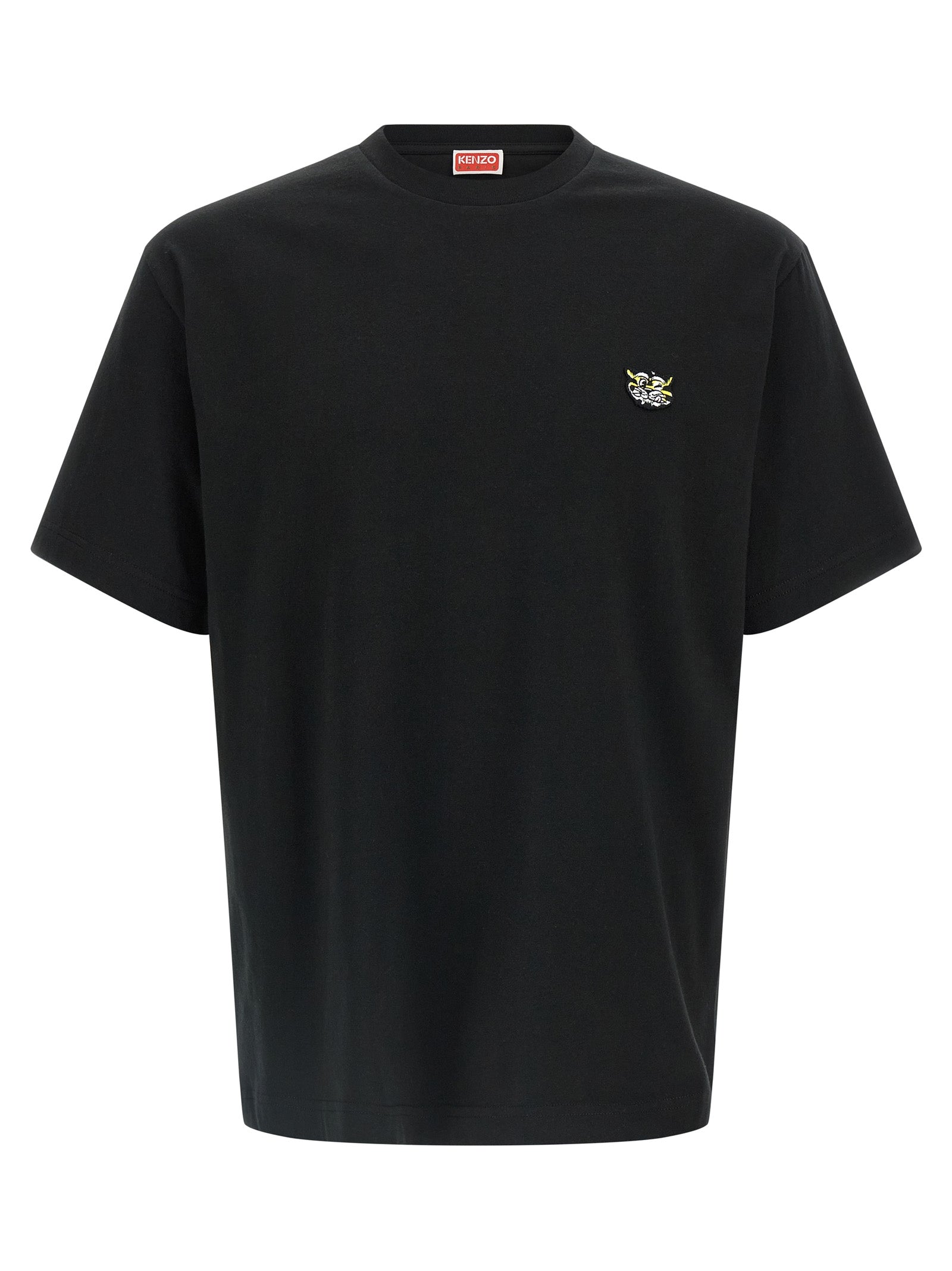 Kenzo Black Cotton T-Shirt Kenzo