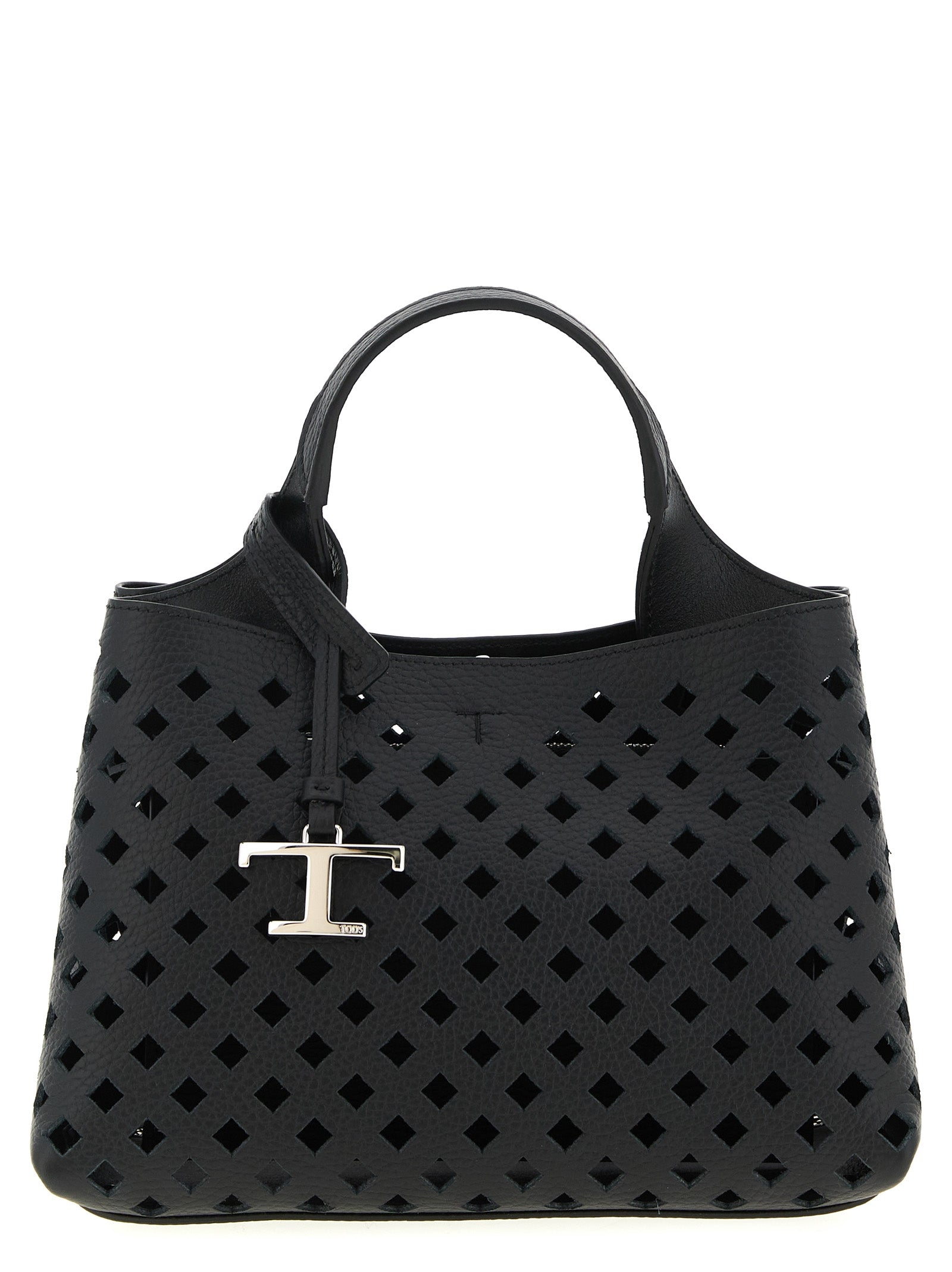 Tod's Black Calfskin Handbag Tod's
