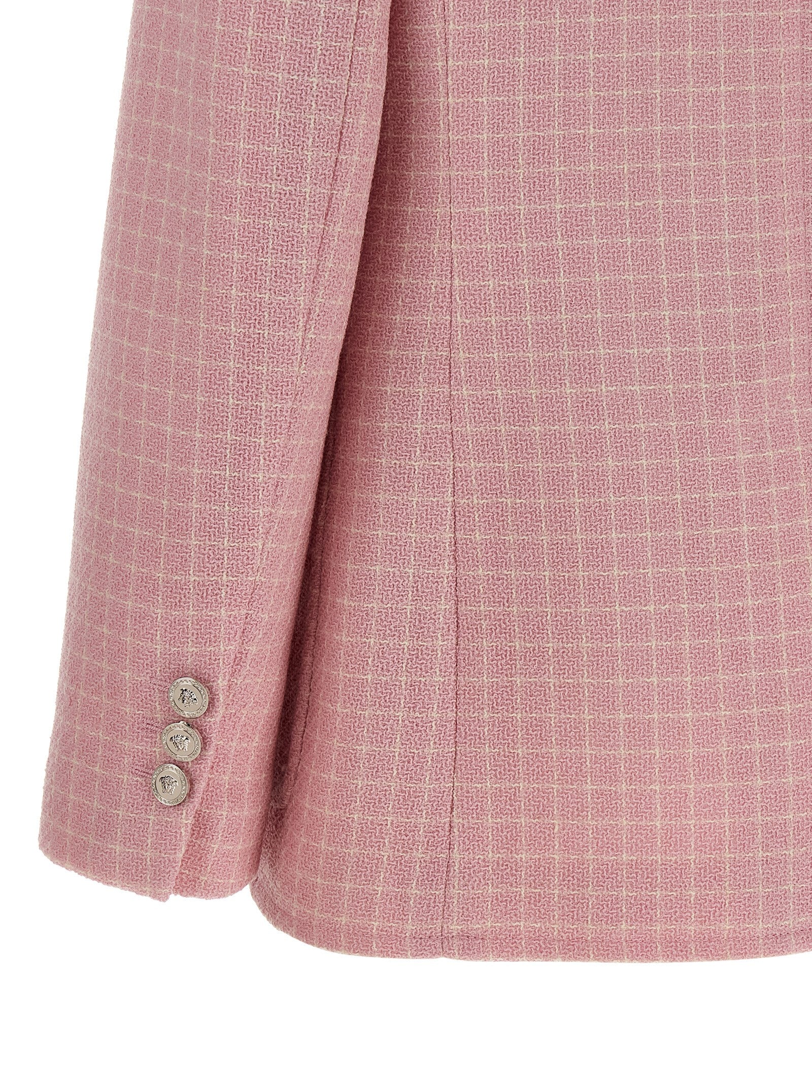 Versace Multicolor Virgin Wool Blazer Versace