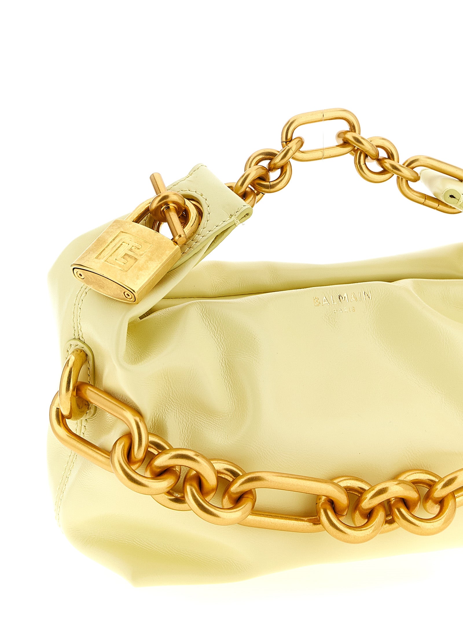 Balmain Bicolor Calfskin Handbag Balmain