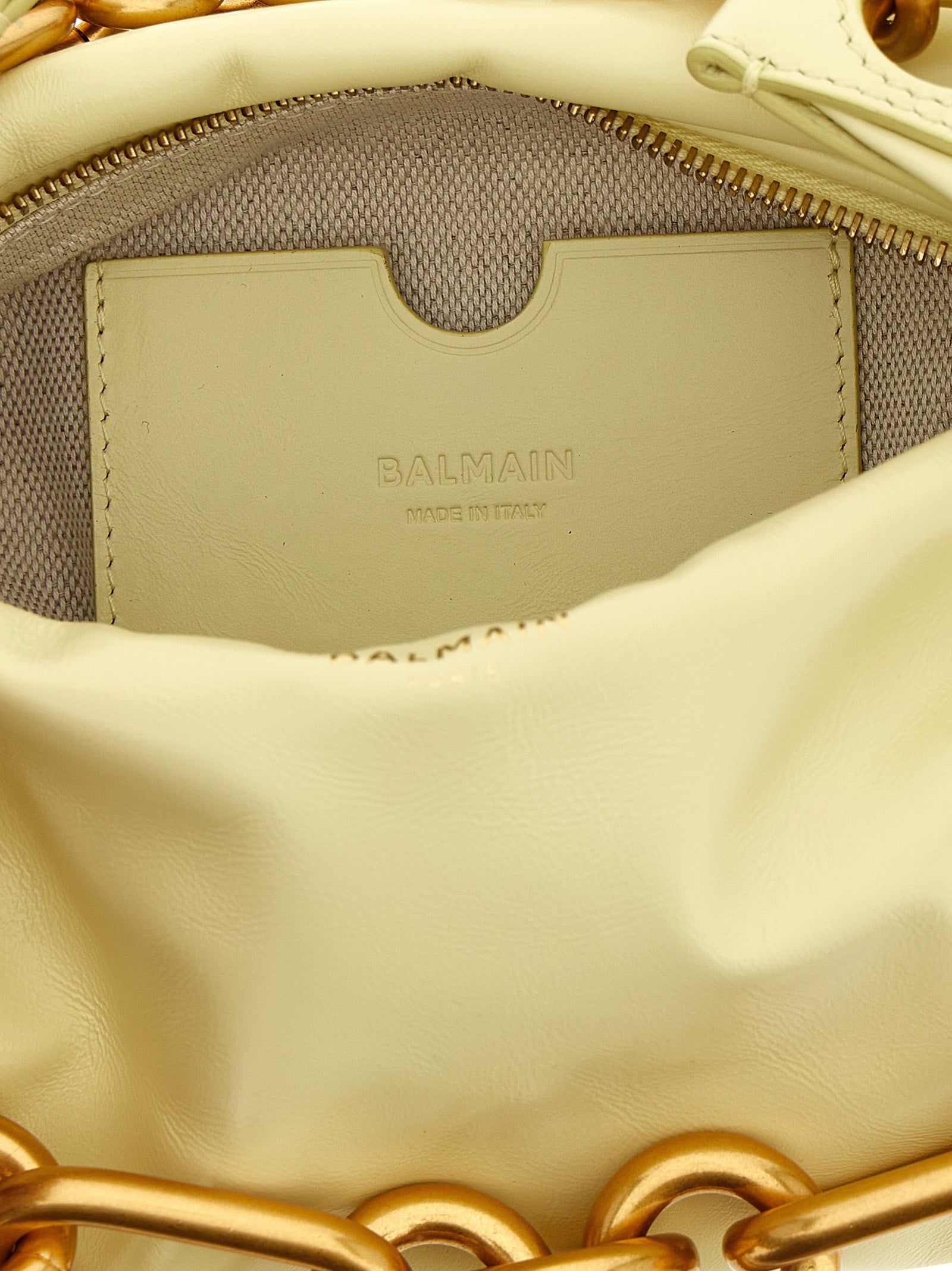 Balmain Bicolor Calfskin Handbag Balmain