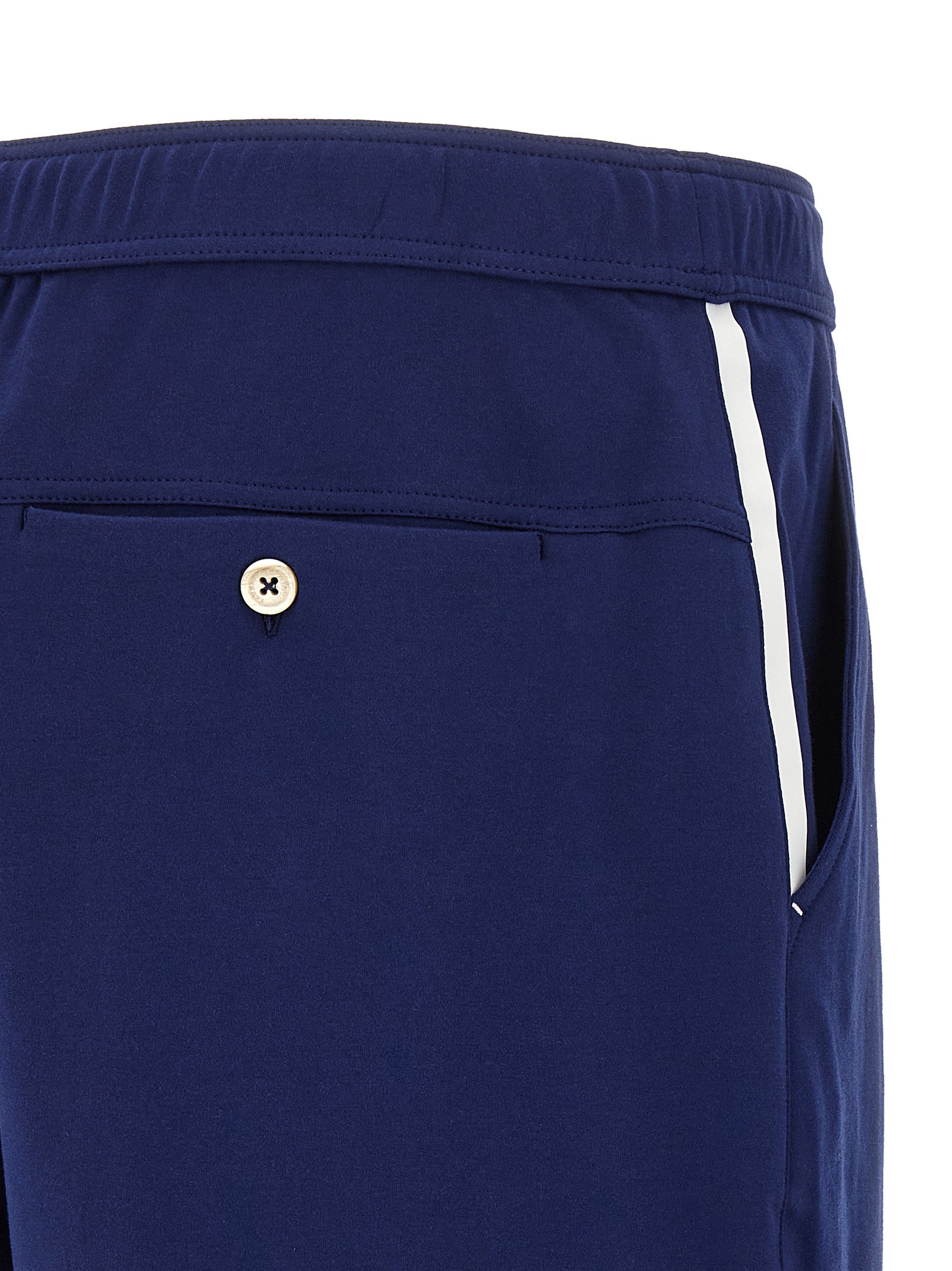 Brunello Cucinelli Blue Cotton Bermuda Shorts Brunello Cucinelli