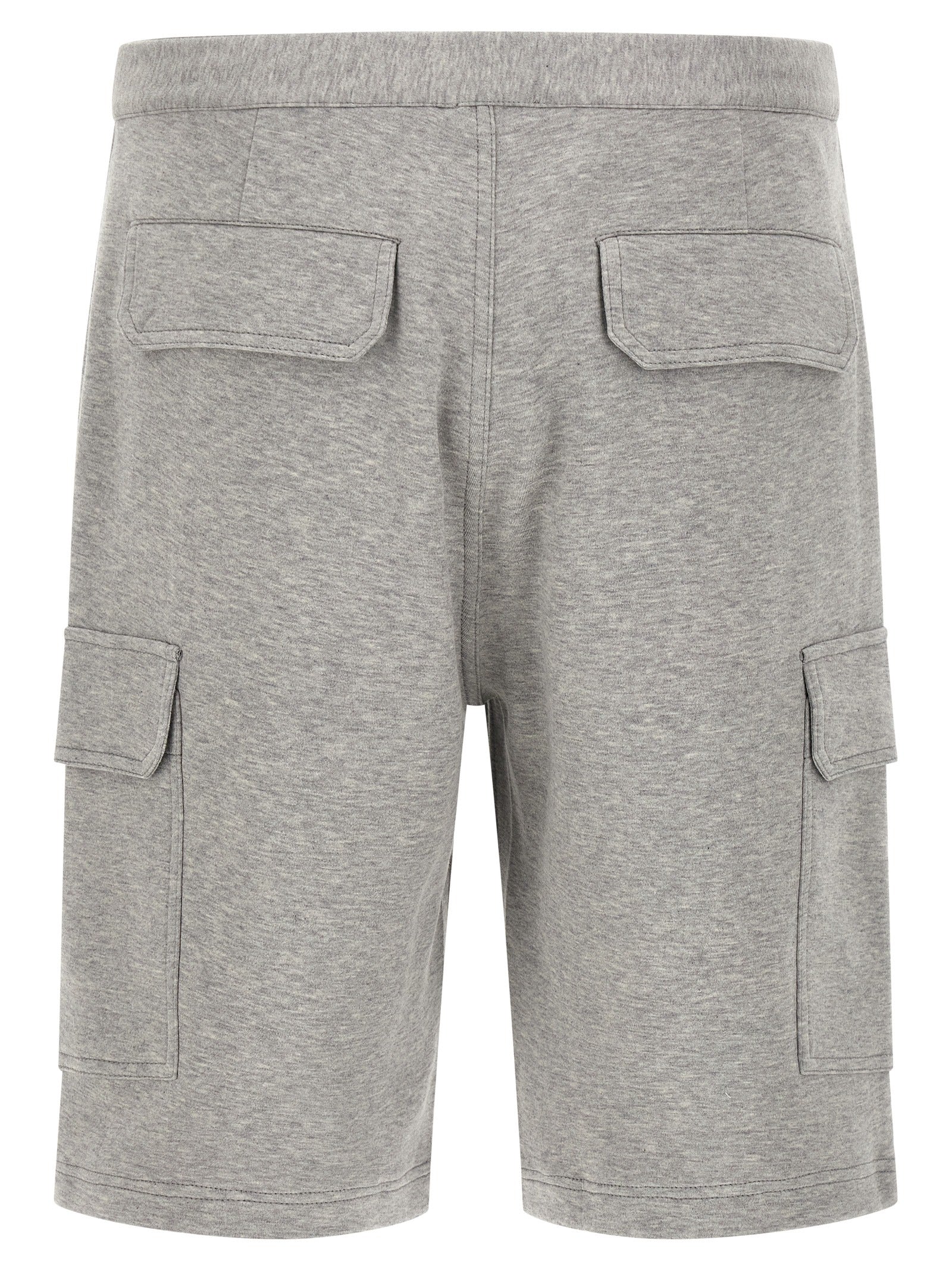 Brunello Cucinelli Gray Cotton Bermuda Shorts Brunello Cucinelli