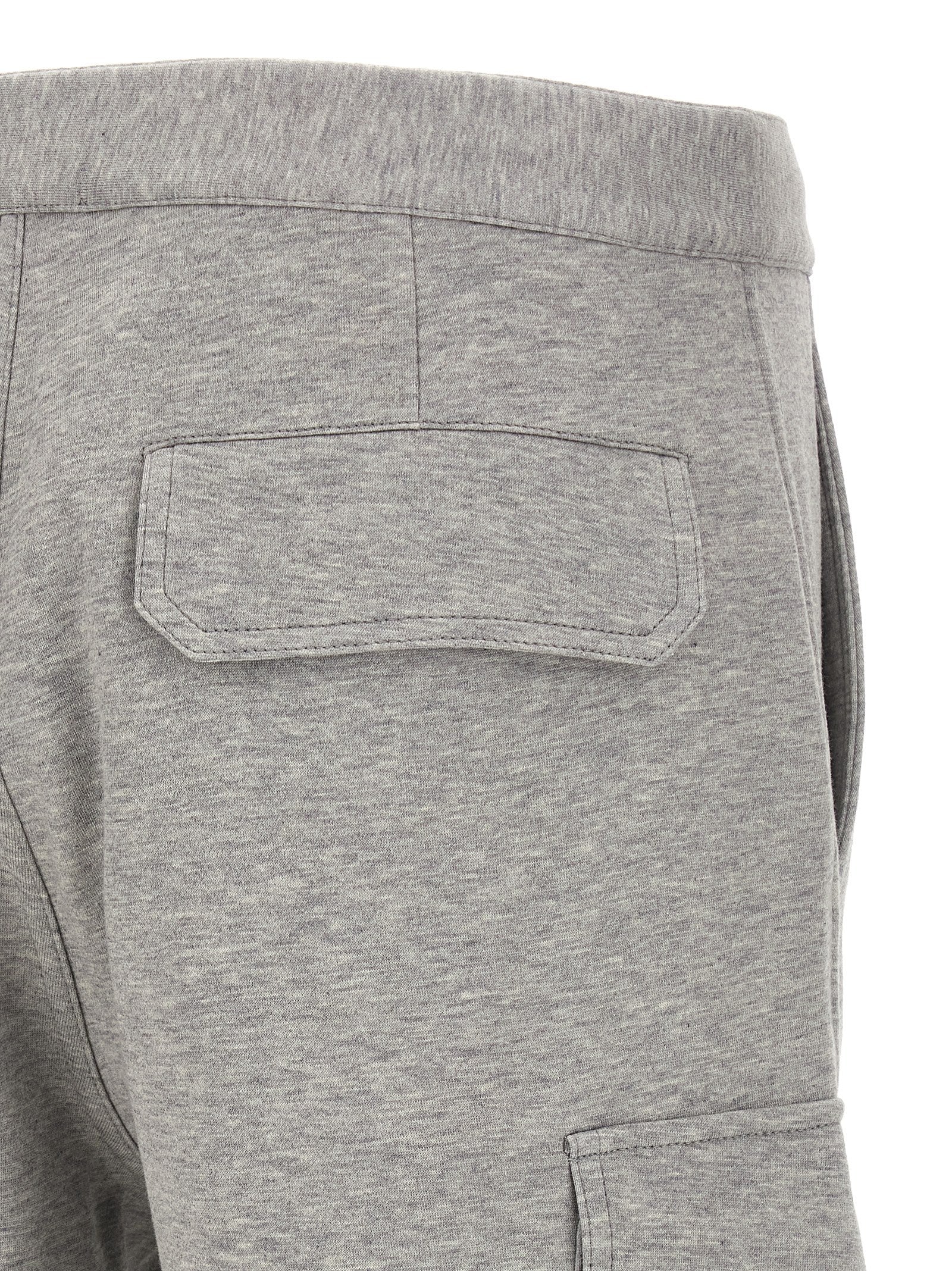 Brunello Cucinelli Gray Cotton Bermuda Shorts Brunello Cucinelli