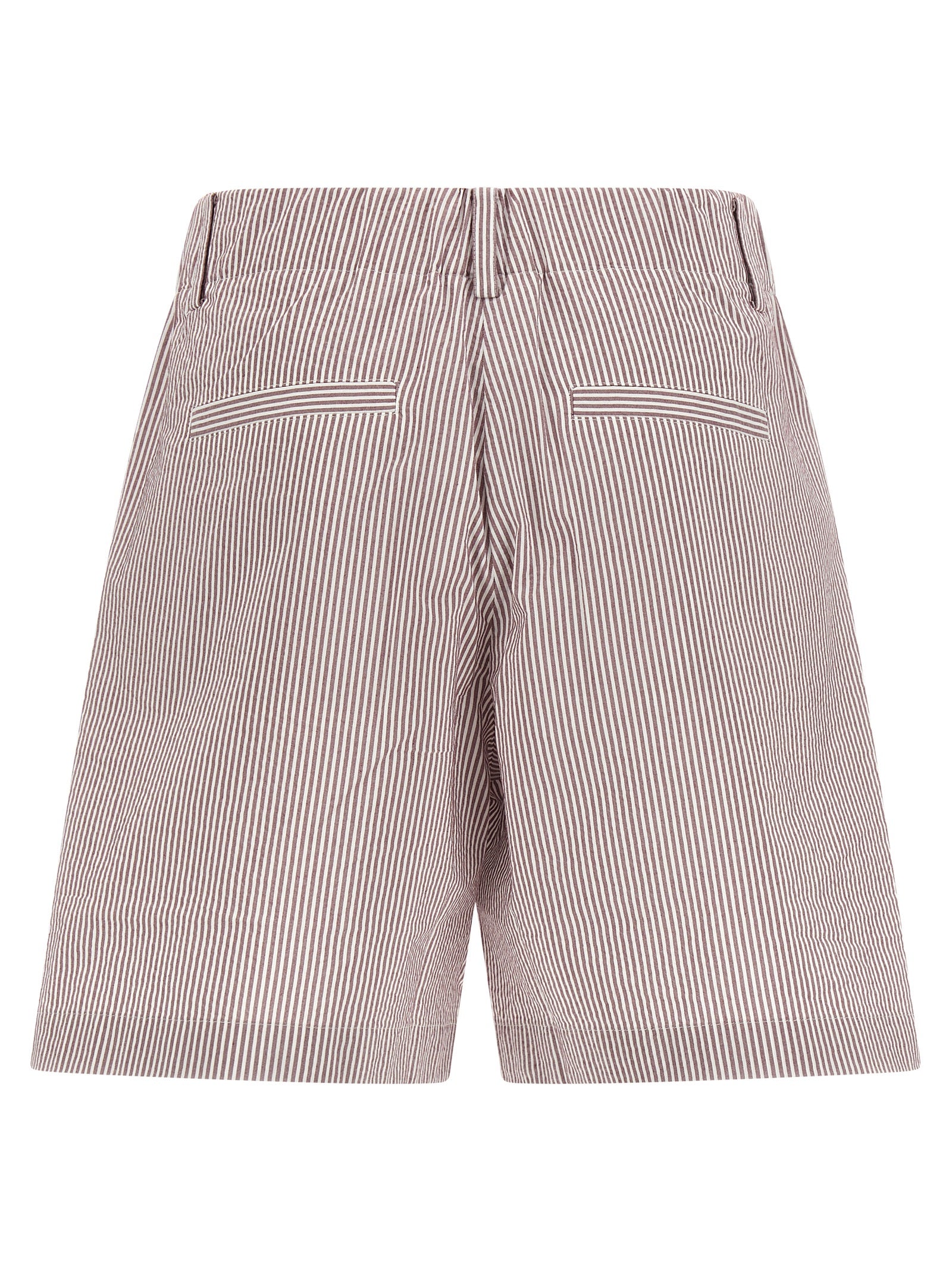 Brunello Cucinelli Multicolor Cotton Bermuda Shorts Brunello Cucinelli