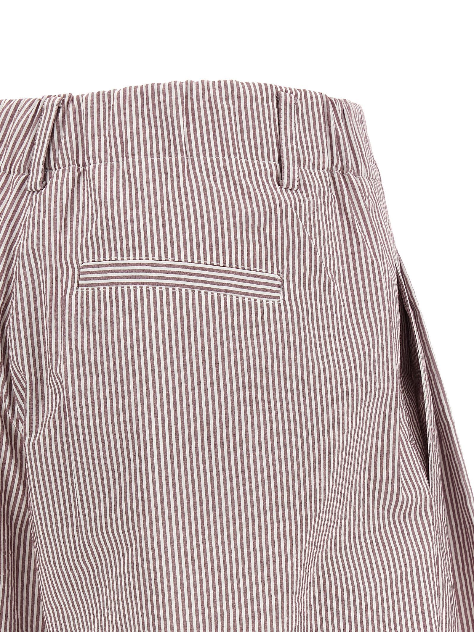Brunello Cucinelli Multicolor Cotton Bermuda Shorts Brunello Cucinelli