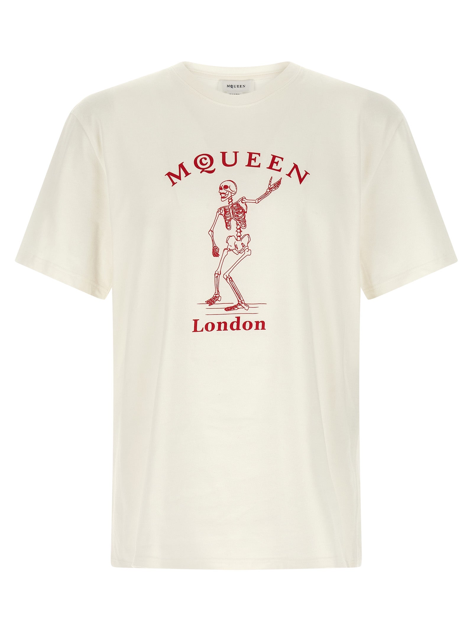 Alexander McQueen Multicolor Cotton T-Shirt Alexander McQueen