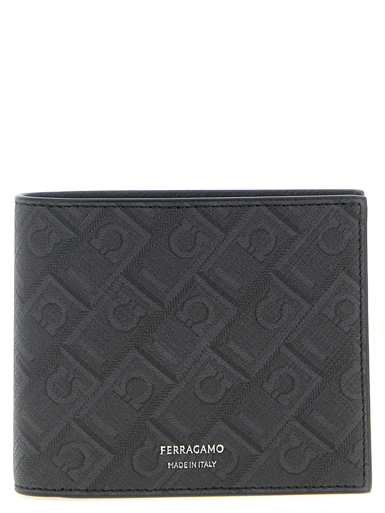 Ferragamo Black Polyethylene Wallet Ferragamo
