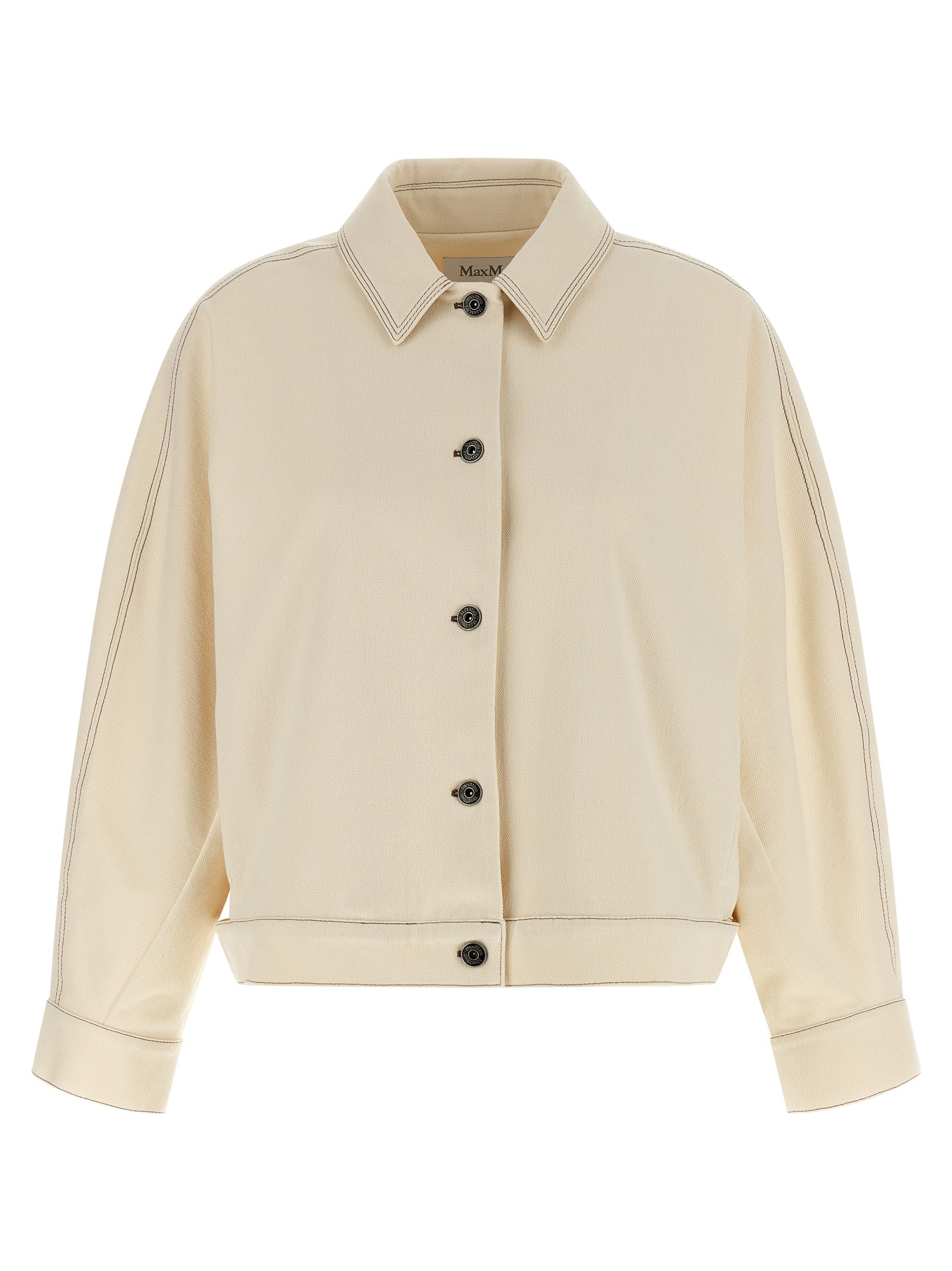 Max Mara Beige Cotton Jacket Max Mara