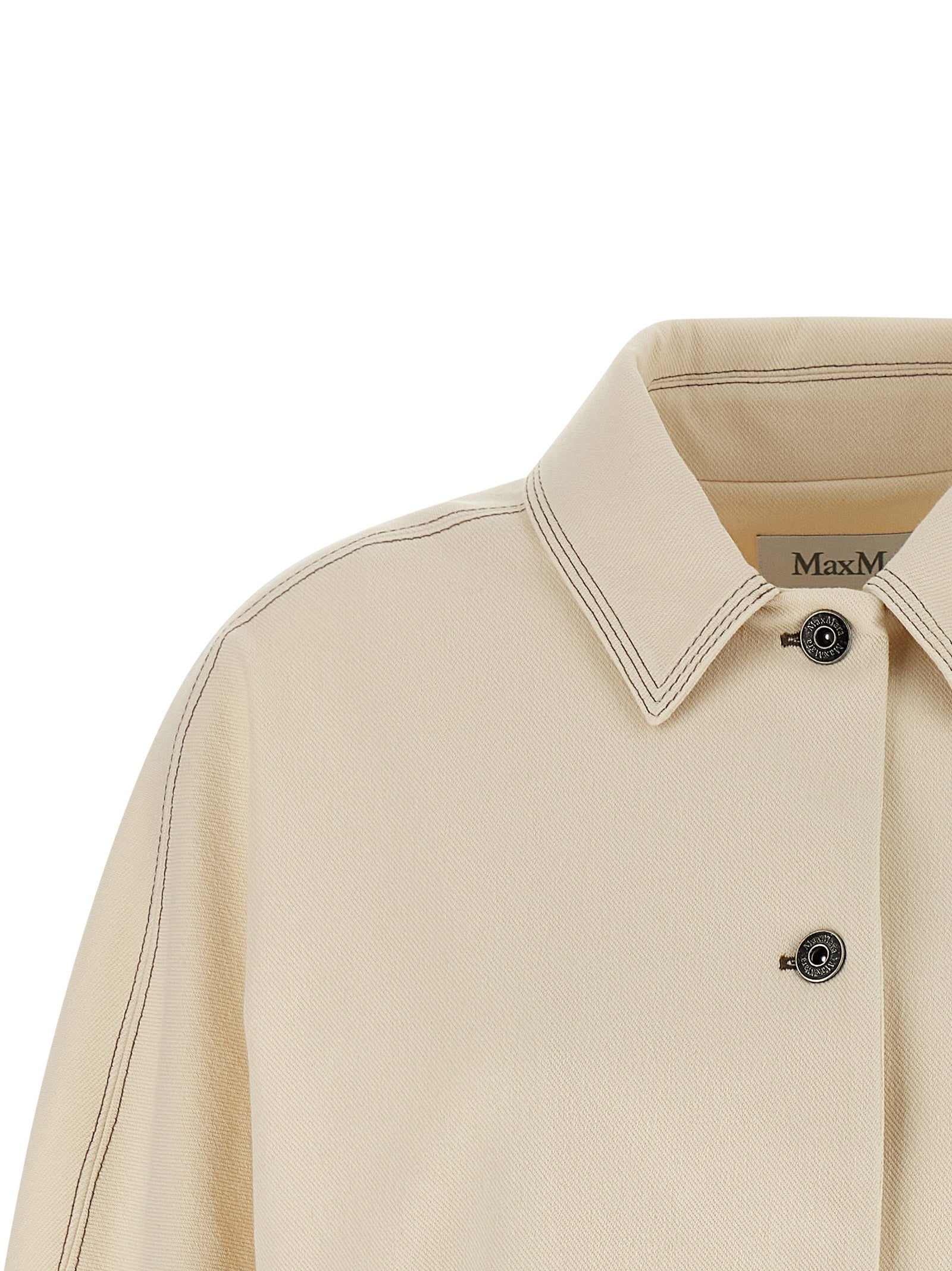 Max Mara Beige Cotton Jacket Max Mara