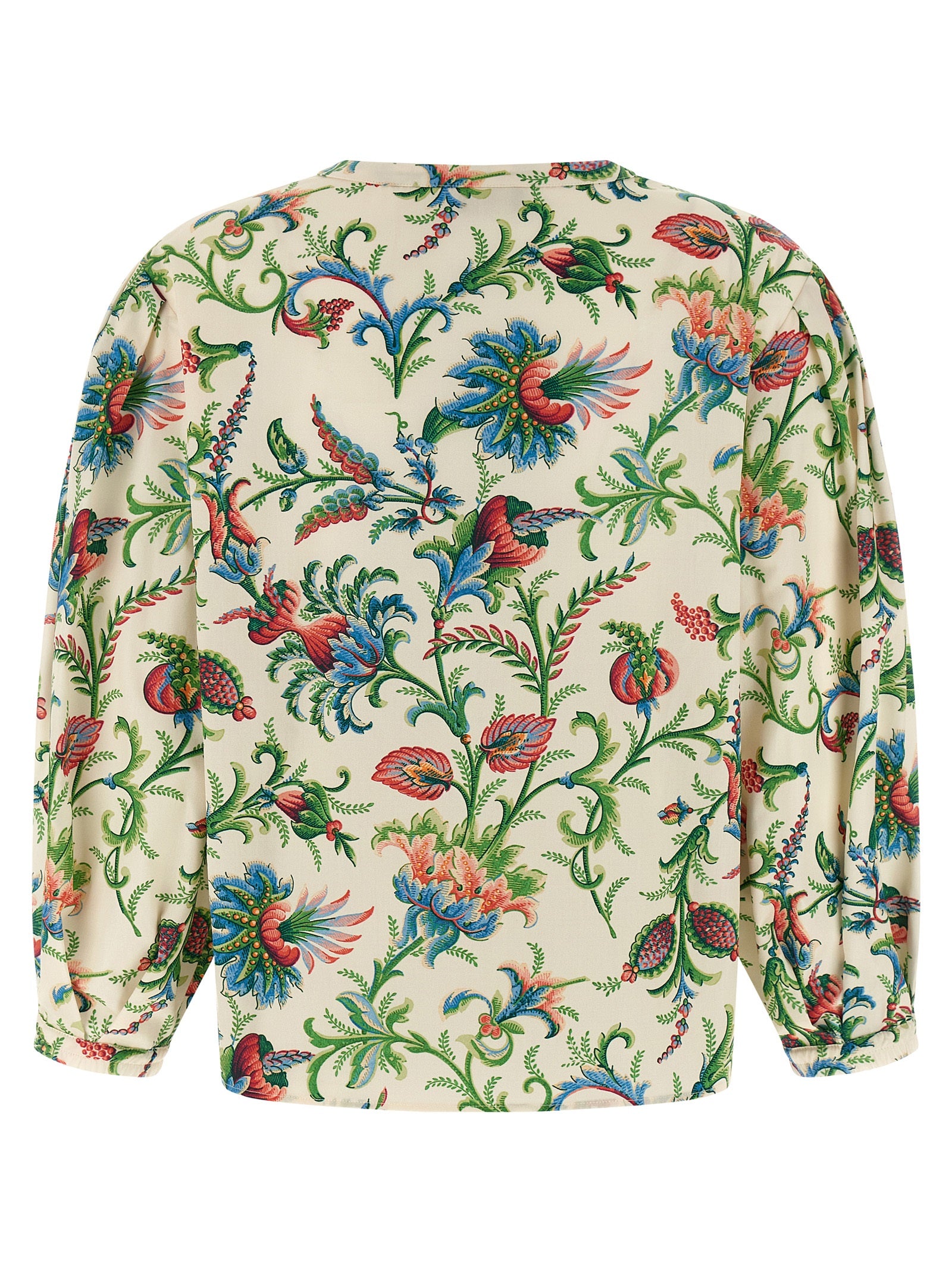 Etro Multicolor Cotton Blouse Etro