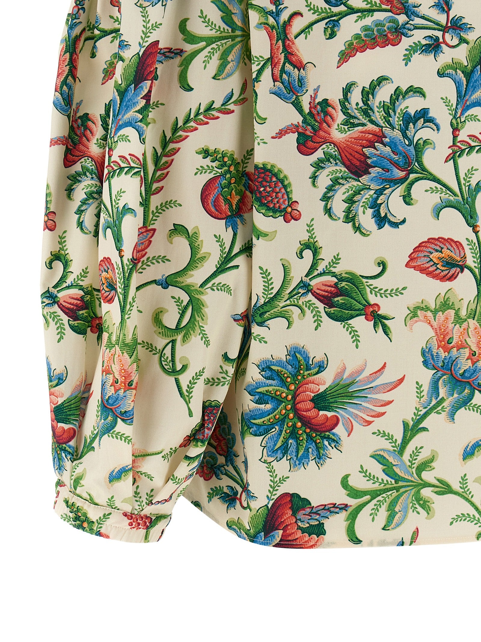 Etro Multicolor Cotton Blouse Etro