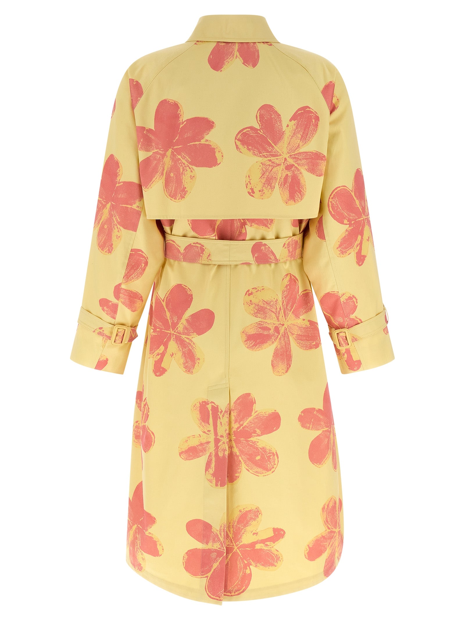 Max Mara Bicolor Cotton Coat Max Mara