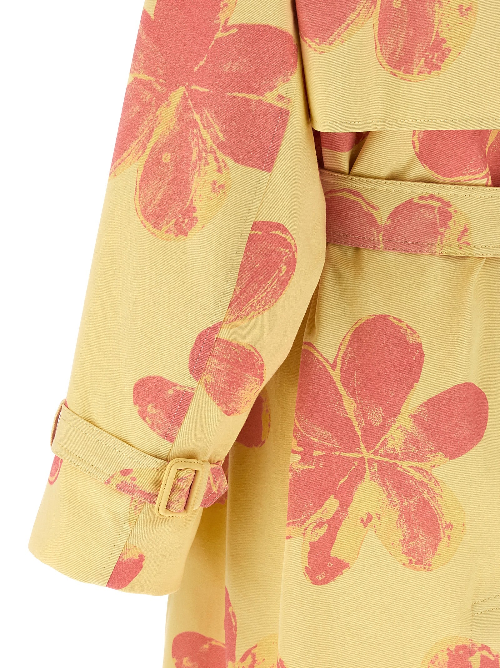Max Mara Bicolor Cotton Coat Max Mara