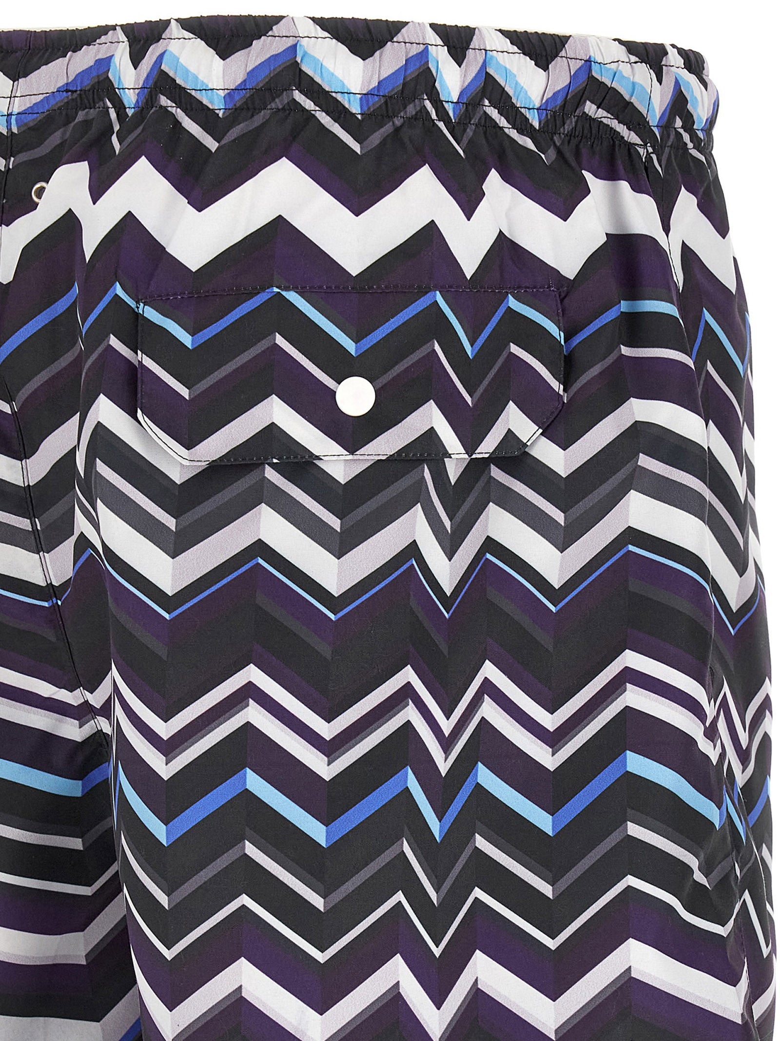 Missoni Multicolor Polyester Swim Shorts Missoni