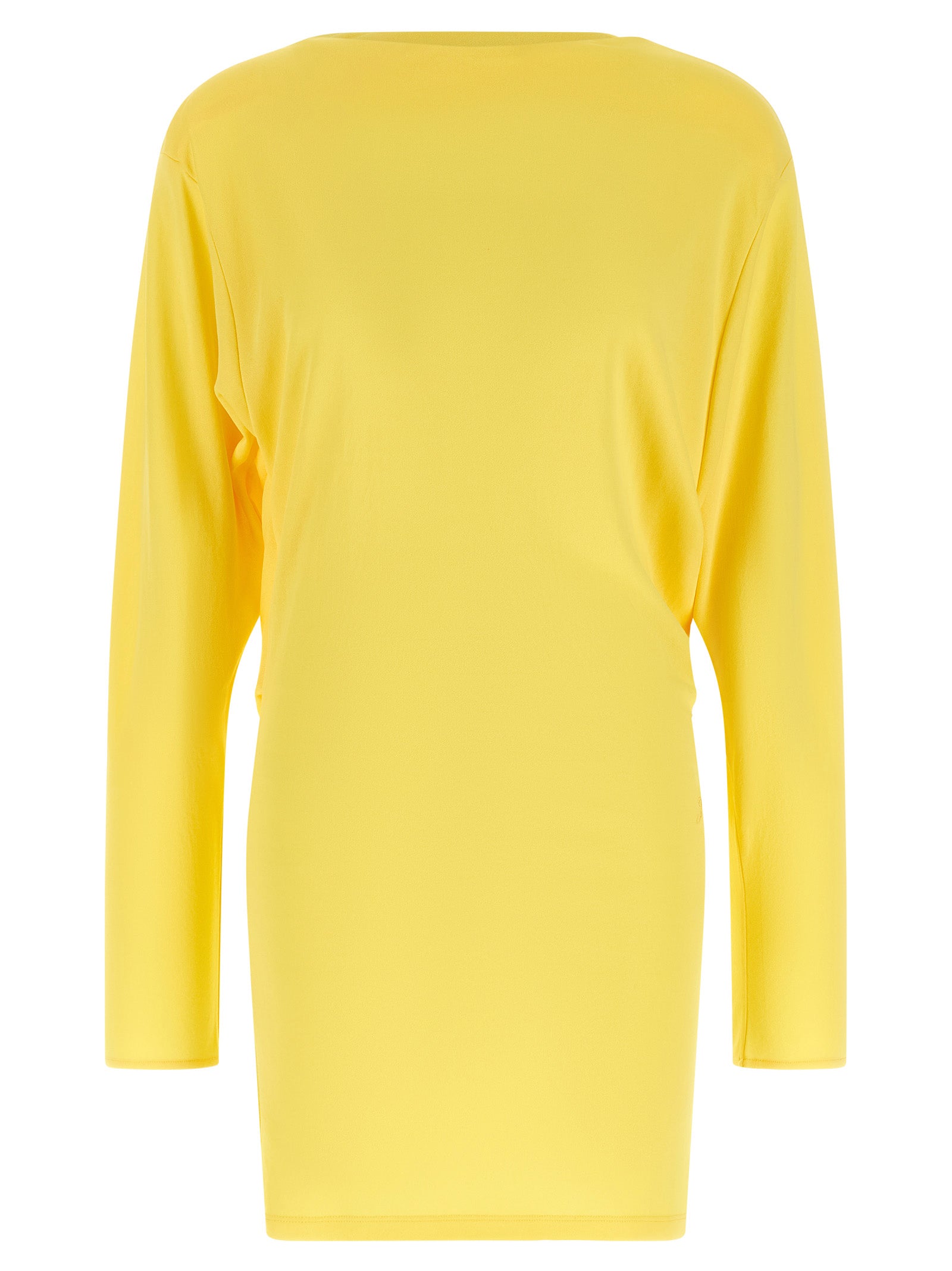 Jacquemus Bicolor Viscose Short Dress Jacquemus