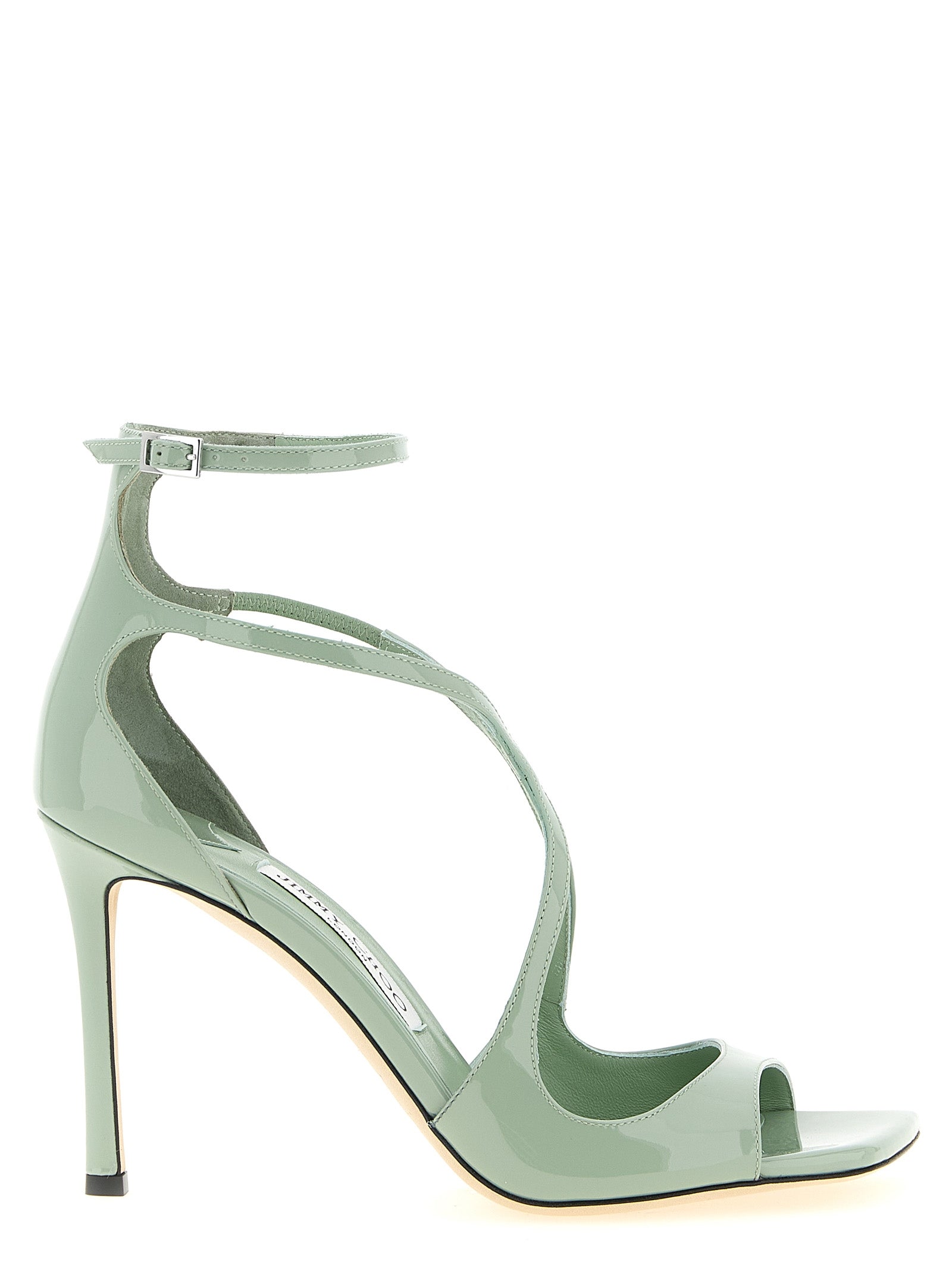 Jimmy Choo Bicolor Leather Stiletto Heel Sandals Jimmy Choo