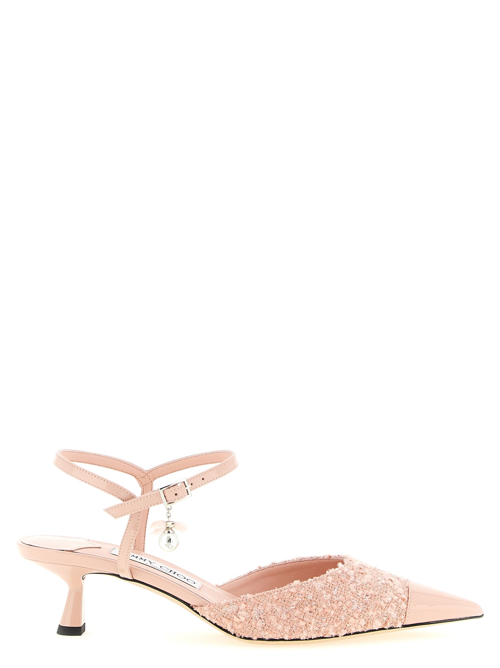 Jimmy Choo Multicolor Tencel Mid Heel Pumps Jimmy Choo