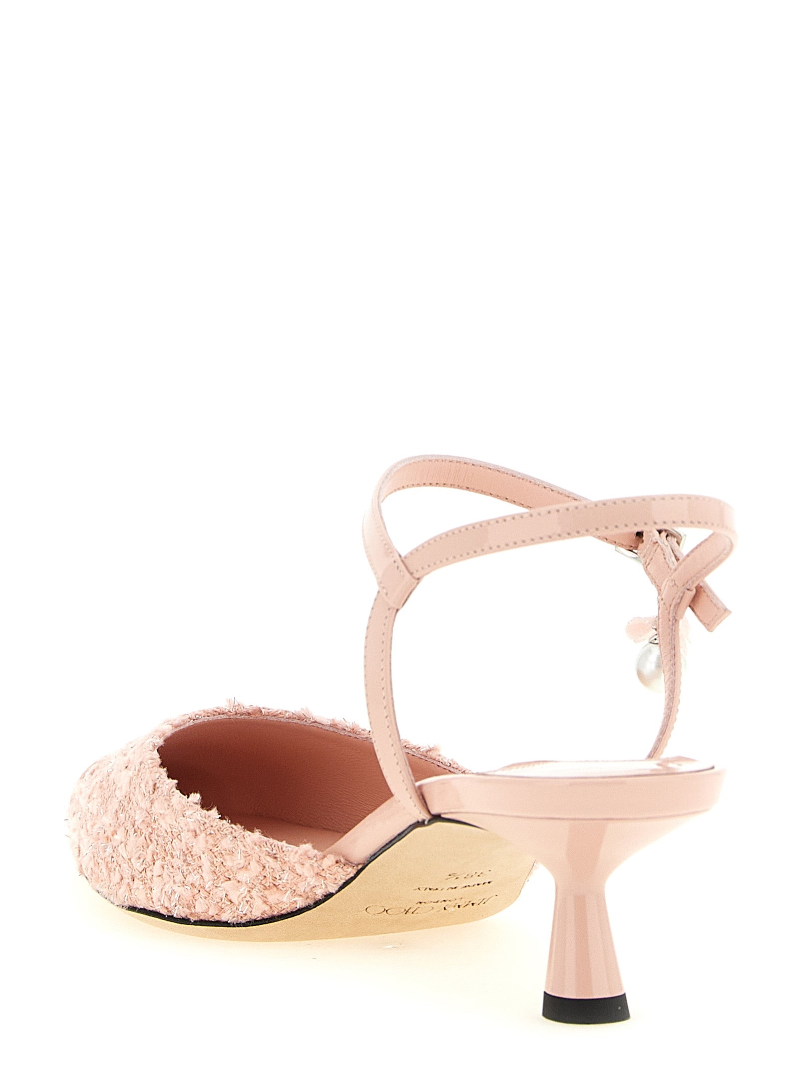 Jimmy Choo Multicolor Tencel Mid Heel Pumps Jimmy Choo