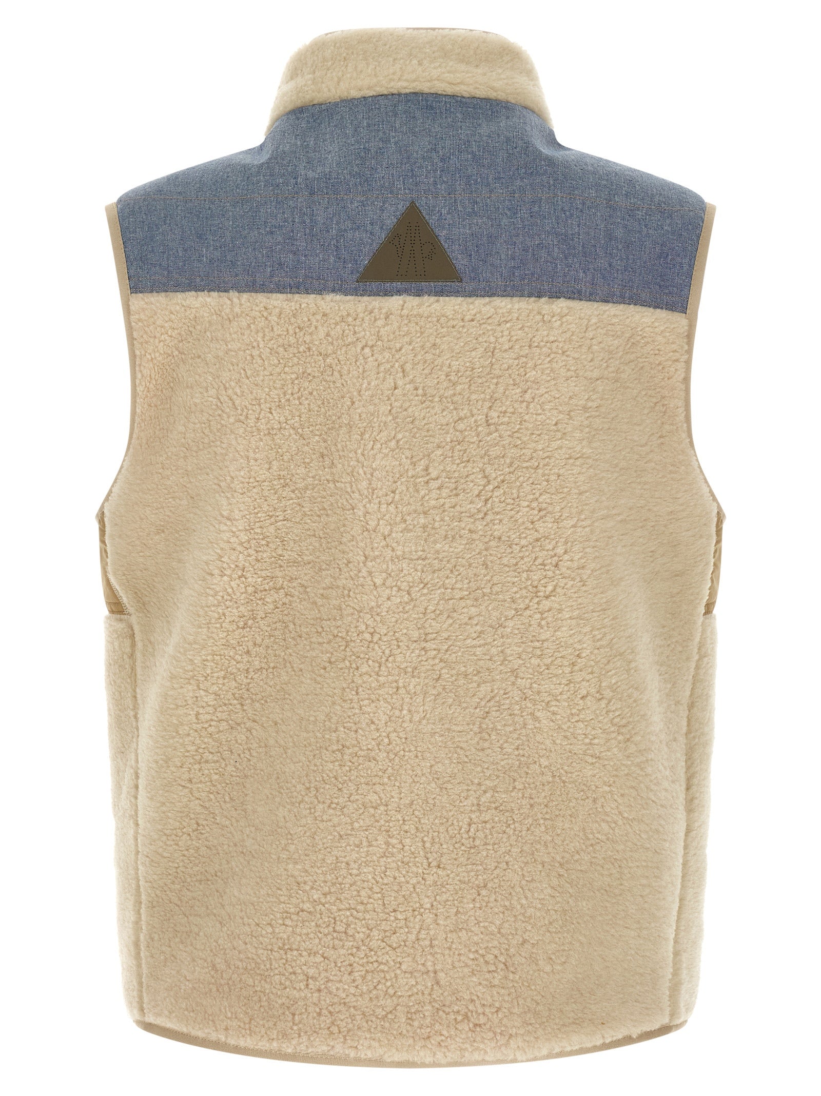 Moncler Grenoble Multicolor Cotton Sleeveless Jacket Moncler Grenoble