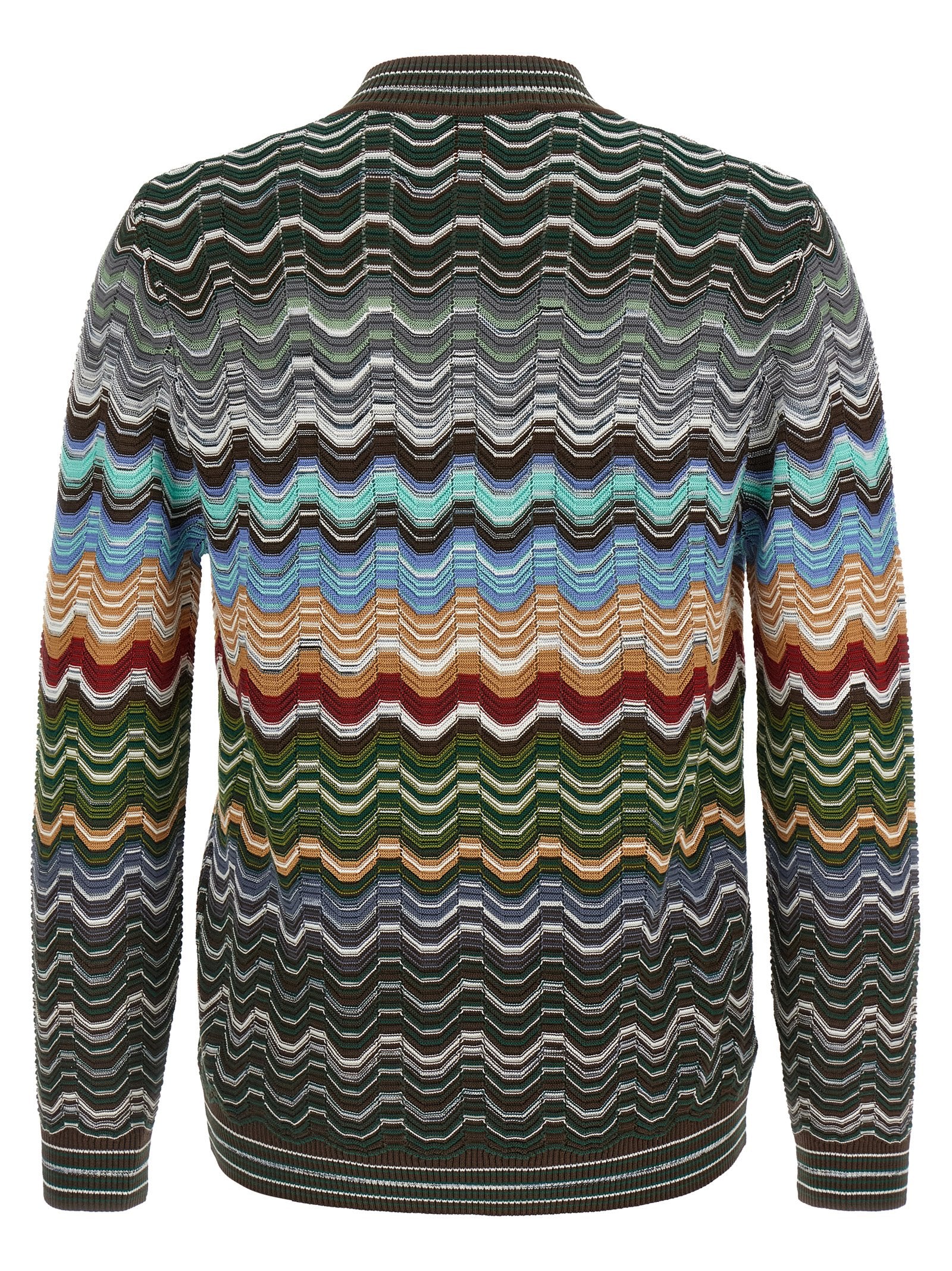 Missoni Multicolor Cotton Cardigan Missoni