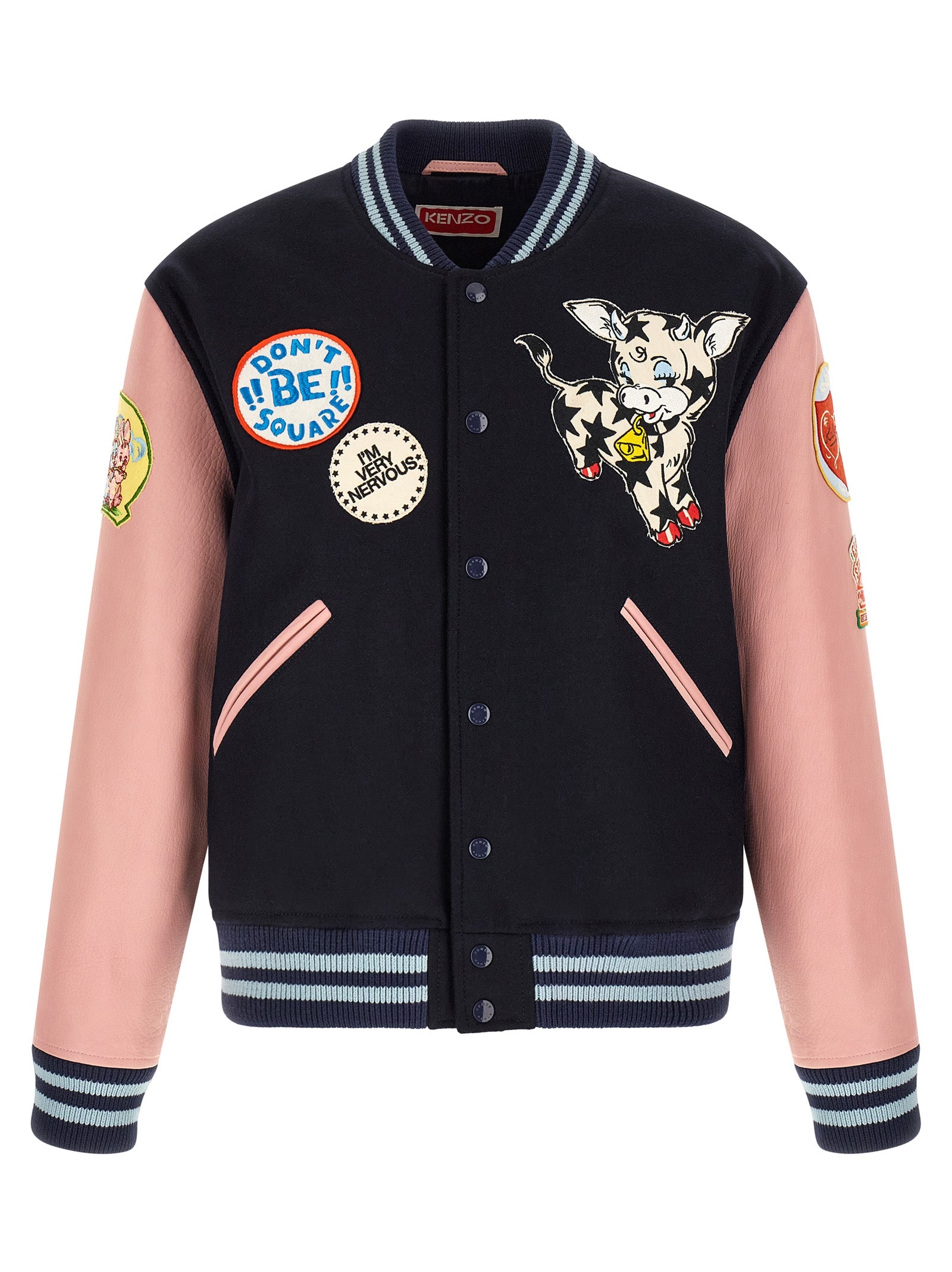 Kenzo Multicolor Wool Bomber Kenzo