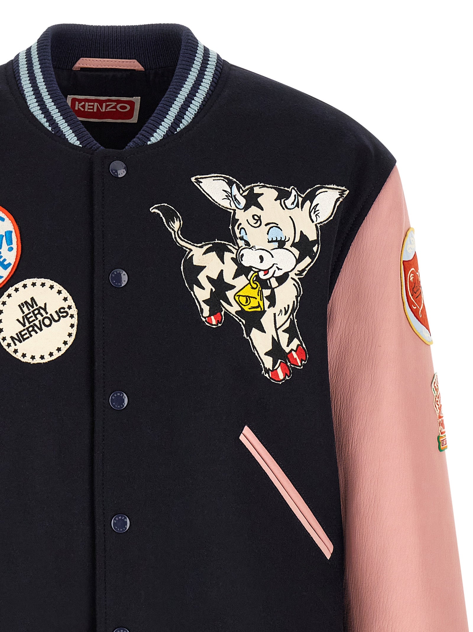 Kenzo Multicolor Wool Bomber Kenzo