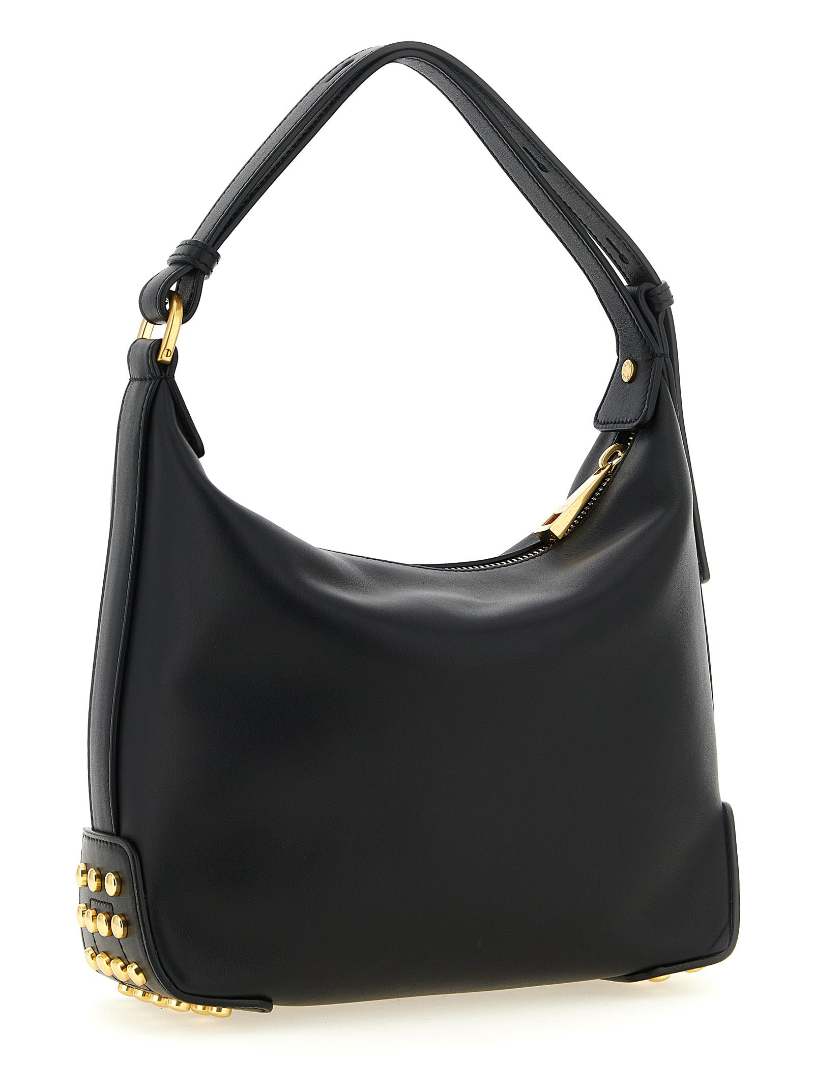 Tod's Black Calfskin Shoulder Bag Tod's