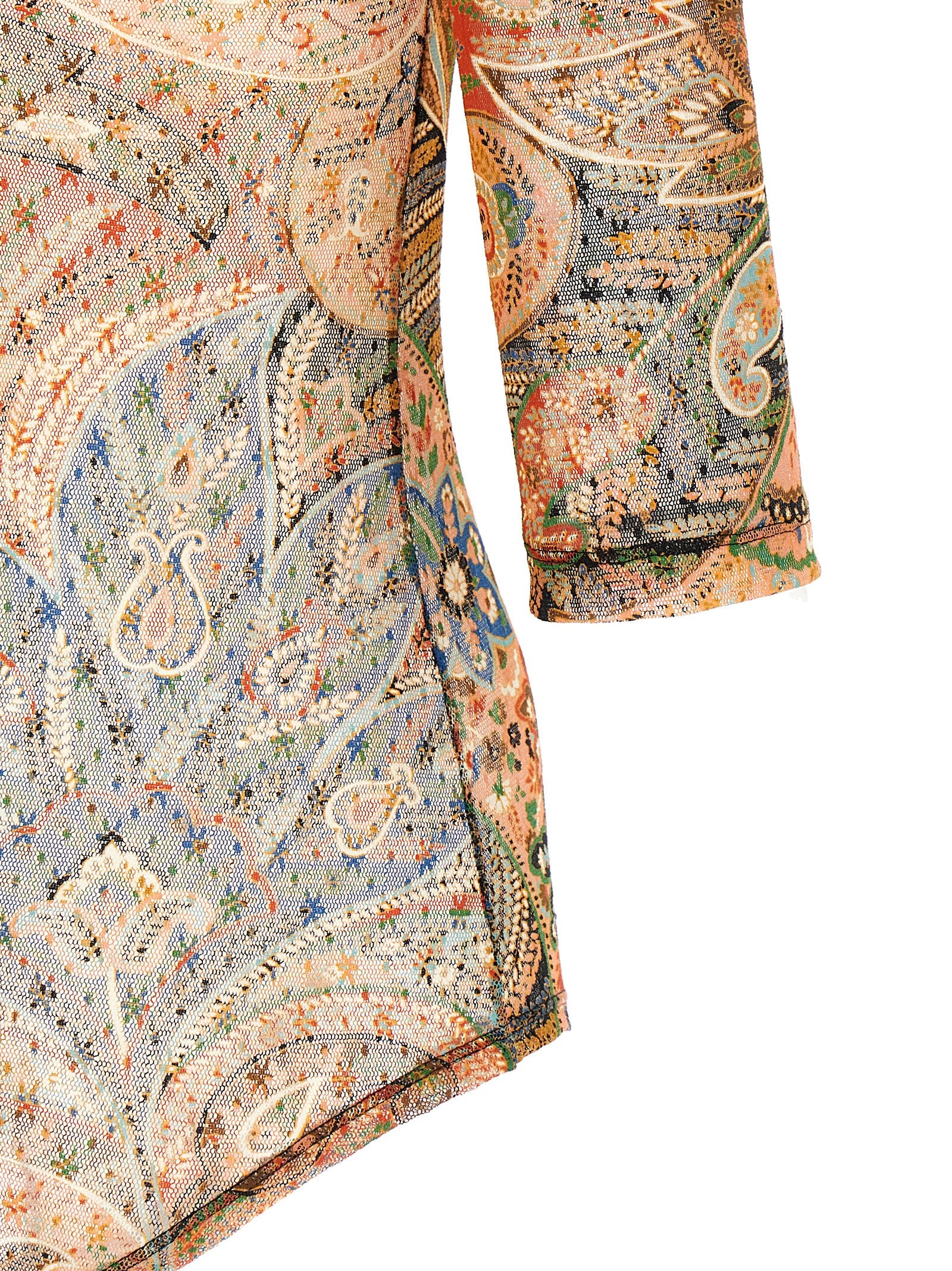 Etro Multicolor Polyamide Bodysuit Etro