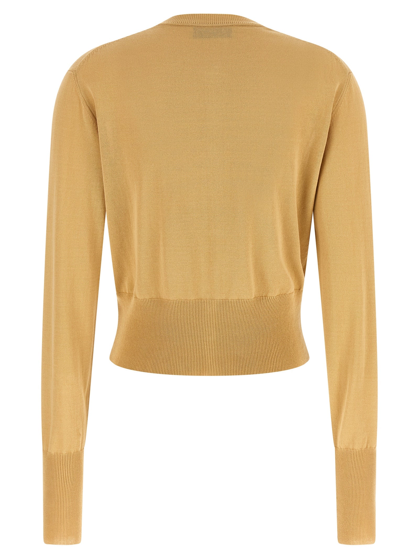 Vivienne Westwood Beige Cotton Cardigan Vivienne Westwood