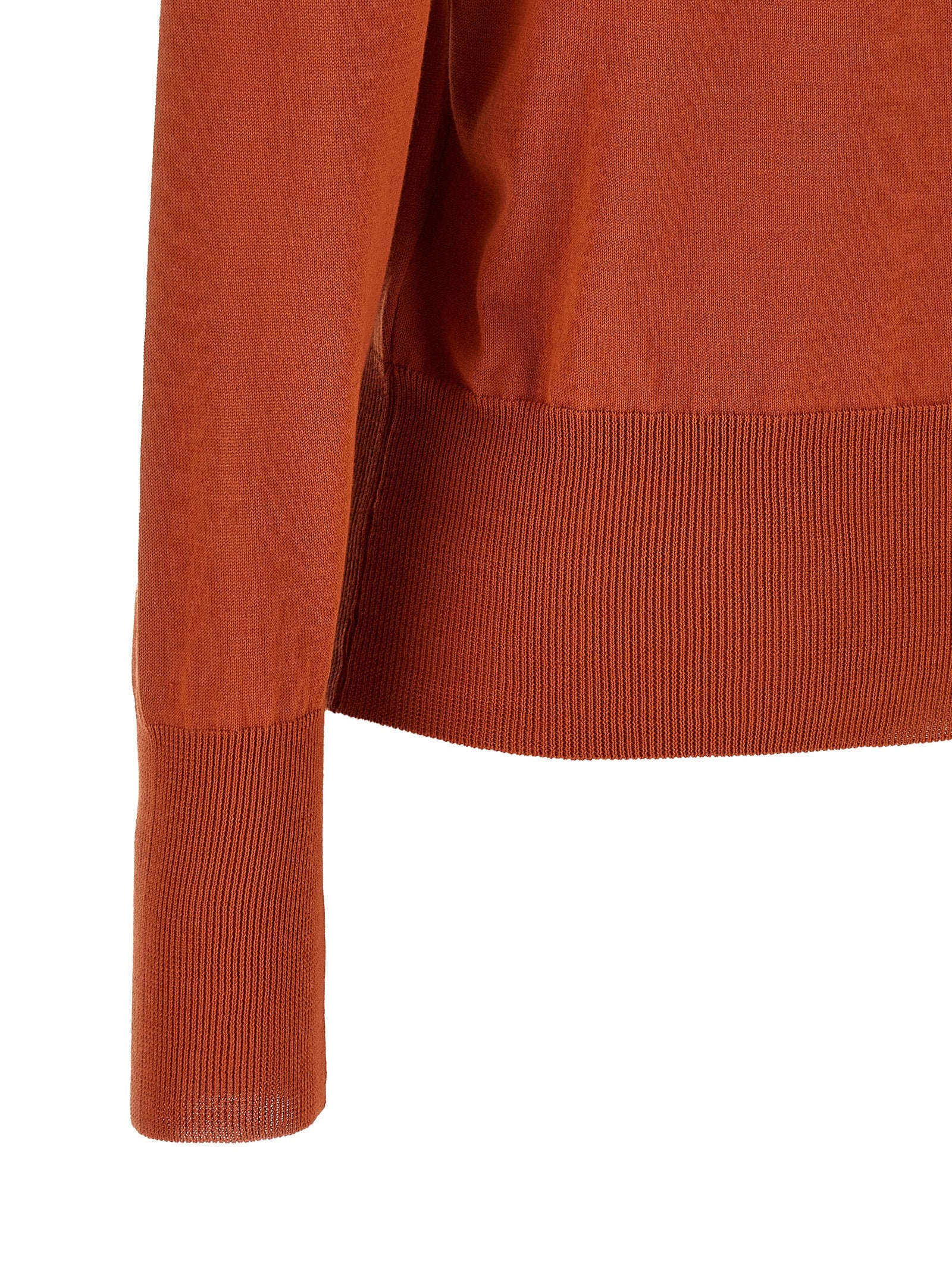 Vivienne Westwood Orange Cotton Cardigan Vivienne Westwood