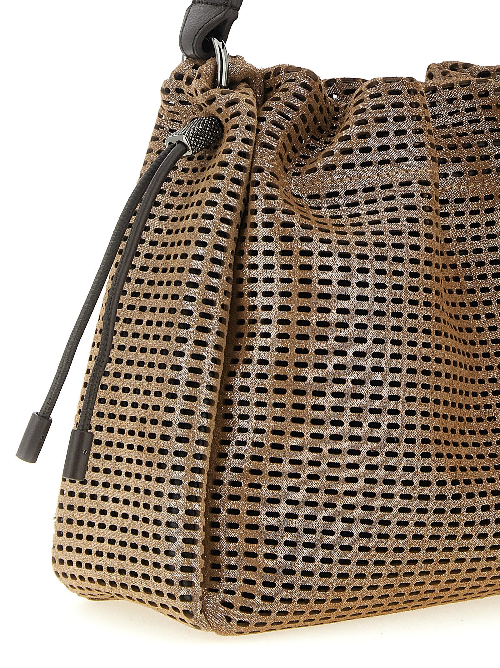 Brunello Cucinelli Brown Calfskin Handbag Brunello Cucinelli