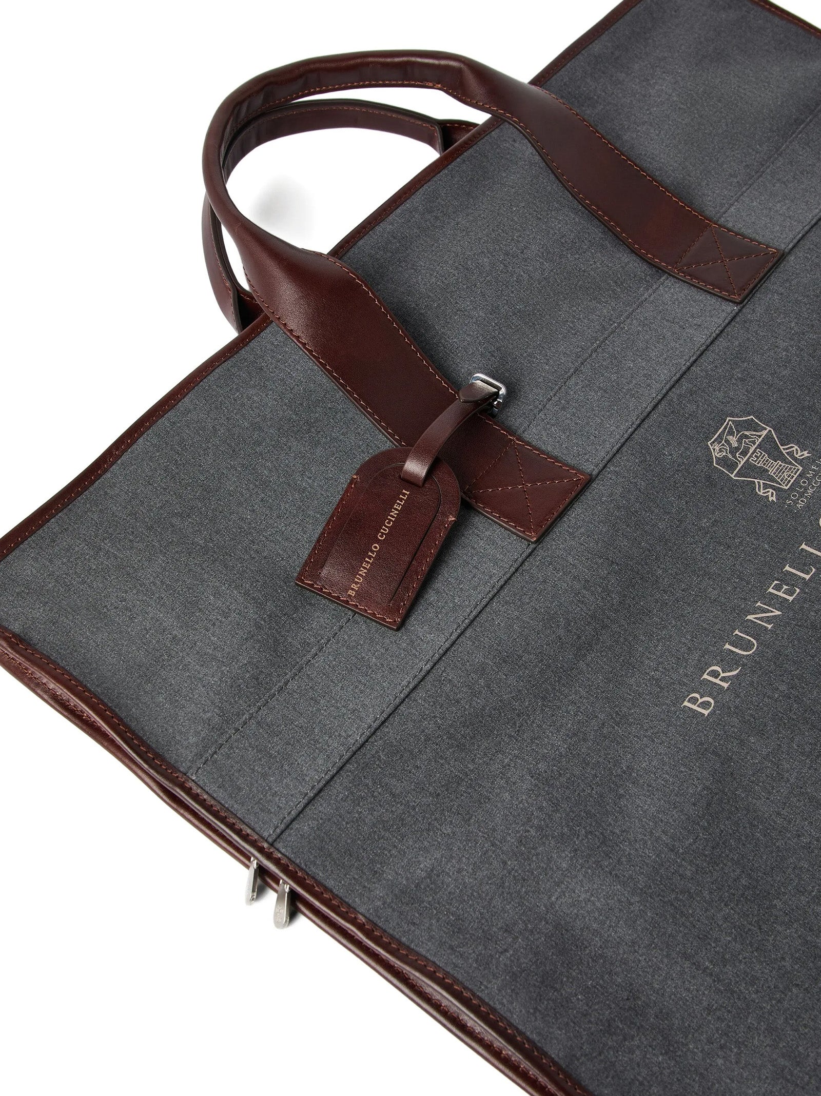 Brunello Cucinelli Gray Polyester Accessories Brunello Cucinelli