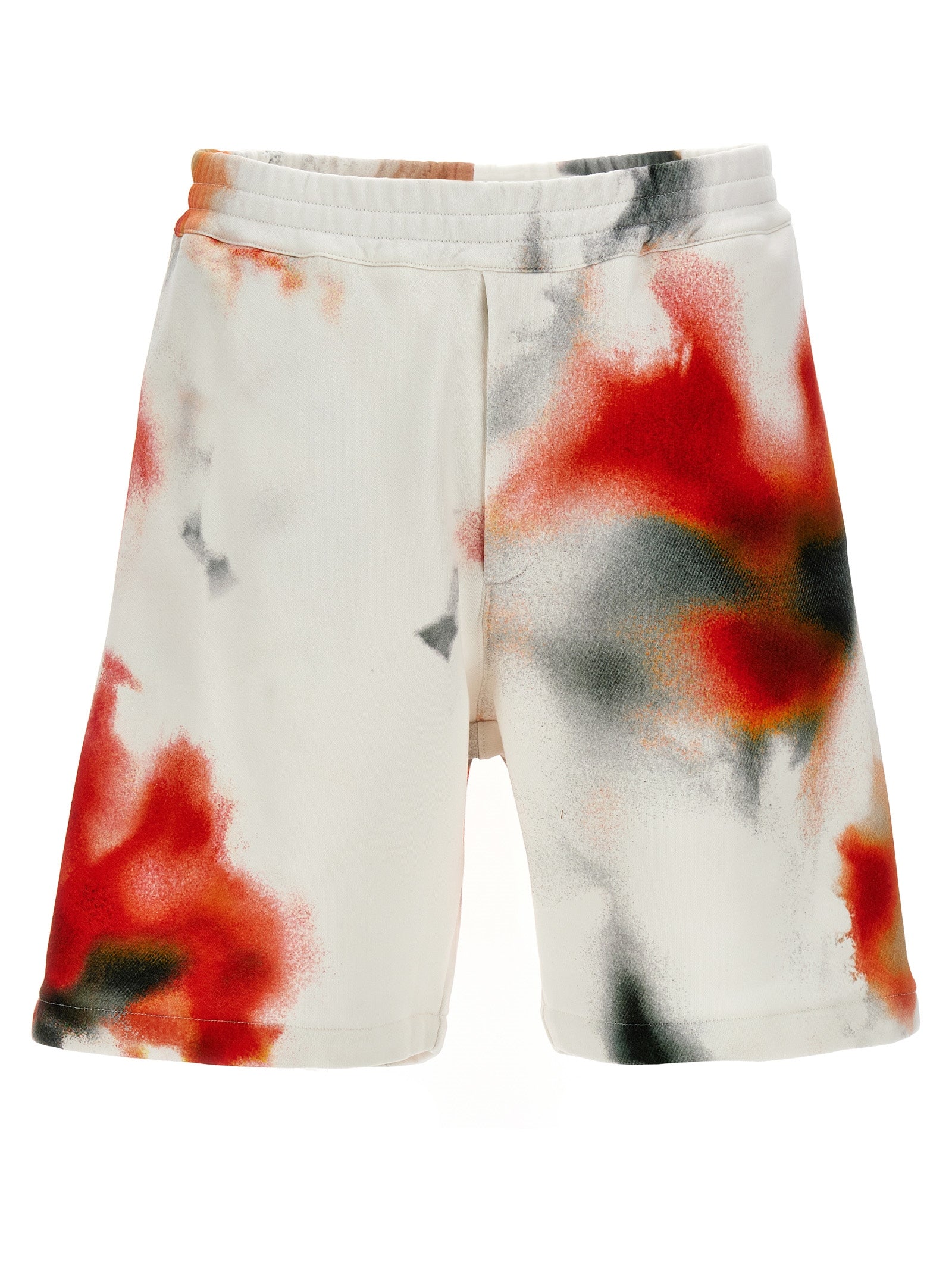 Alexander McQueen Multicolor Cotton Bermuda Shorts Alexander McQueen
