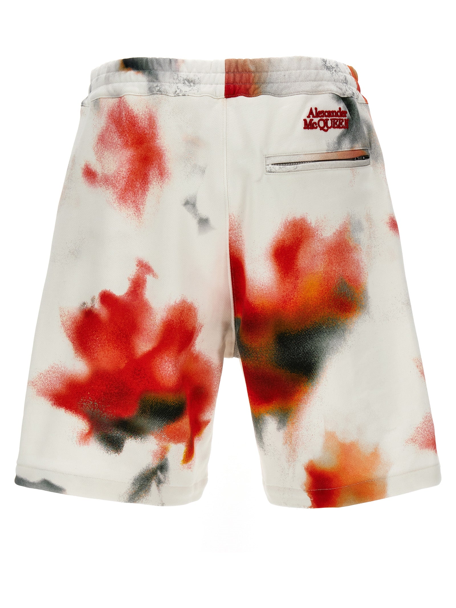 Alexander McQueen Multicolor Cotton Bermuda Shorts Alexander McQueen