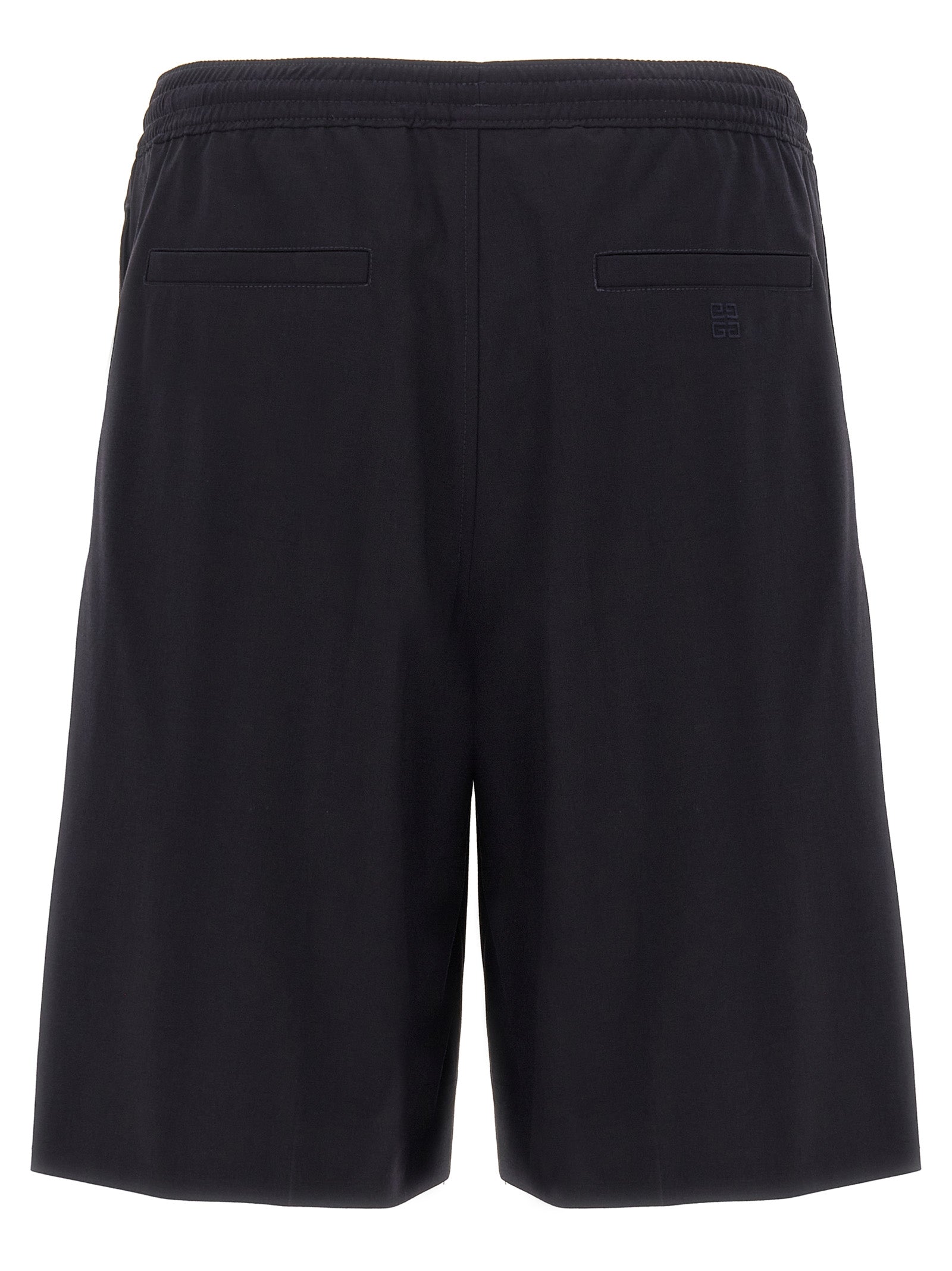 Givenchy Blue Elastane Bermuda Shorts Givenchy