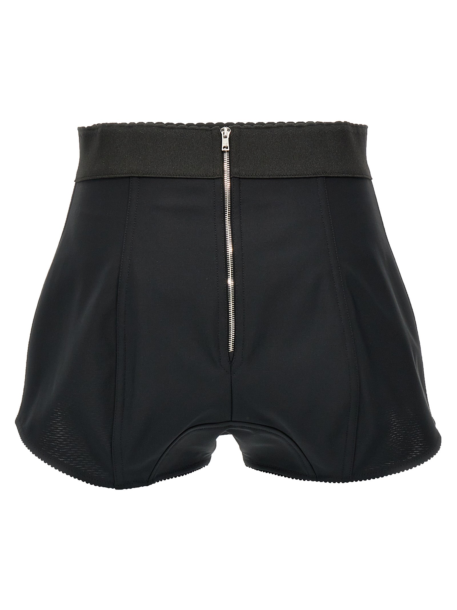 Dolce & Gabbana Black Polyamide Bermuda Shorts Dolce & Gabbana