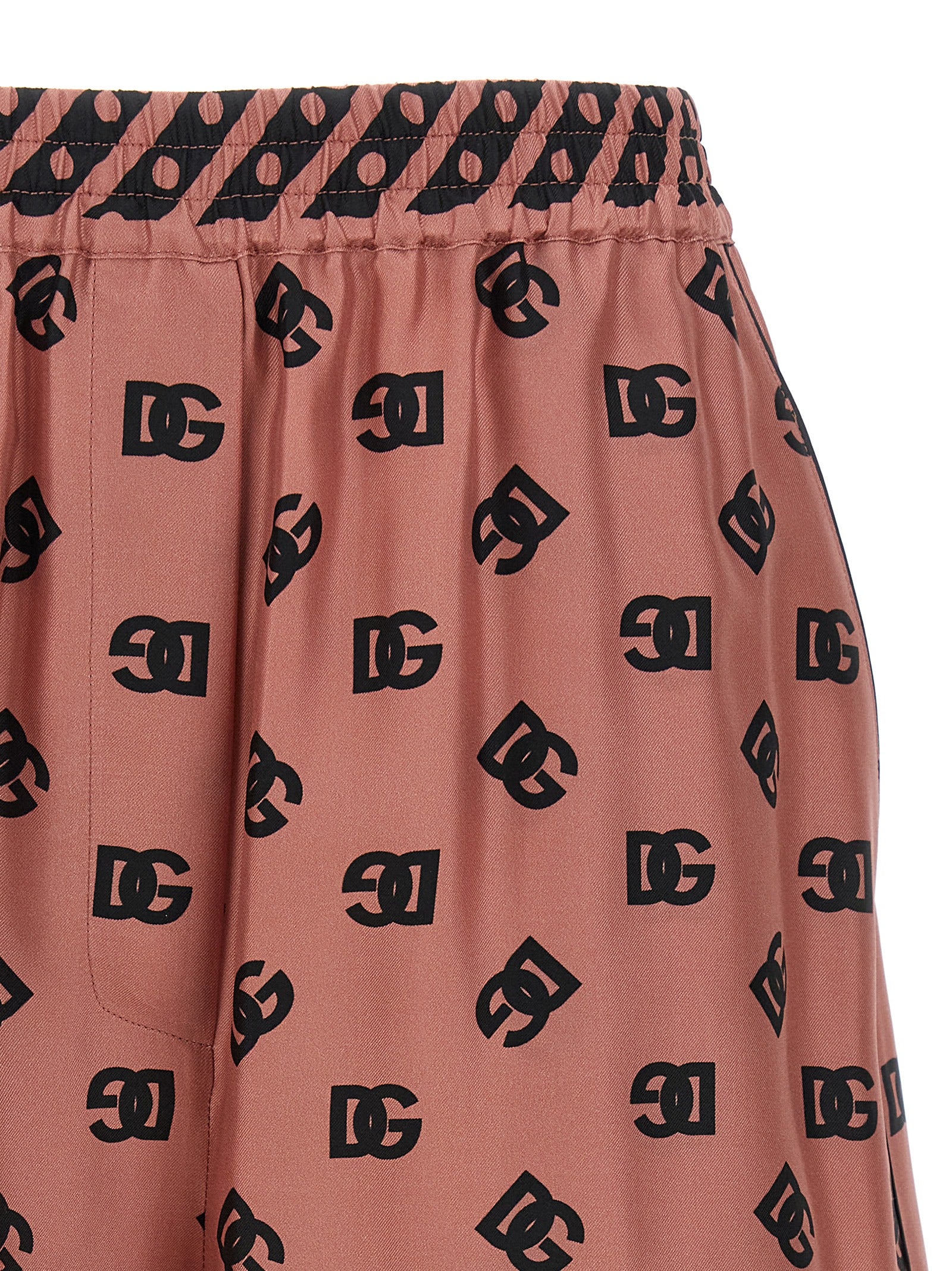 Dolce & Gabbana Multicolor Silk Bermuda Shorts Dolce & Gabbana