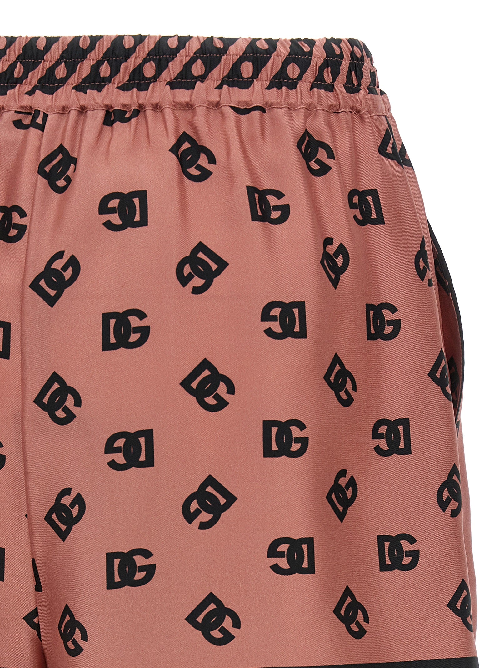 Dolce & Gabbana Multicolor Silk Bermuda Shorts Dolce & Gabbana